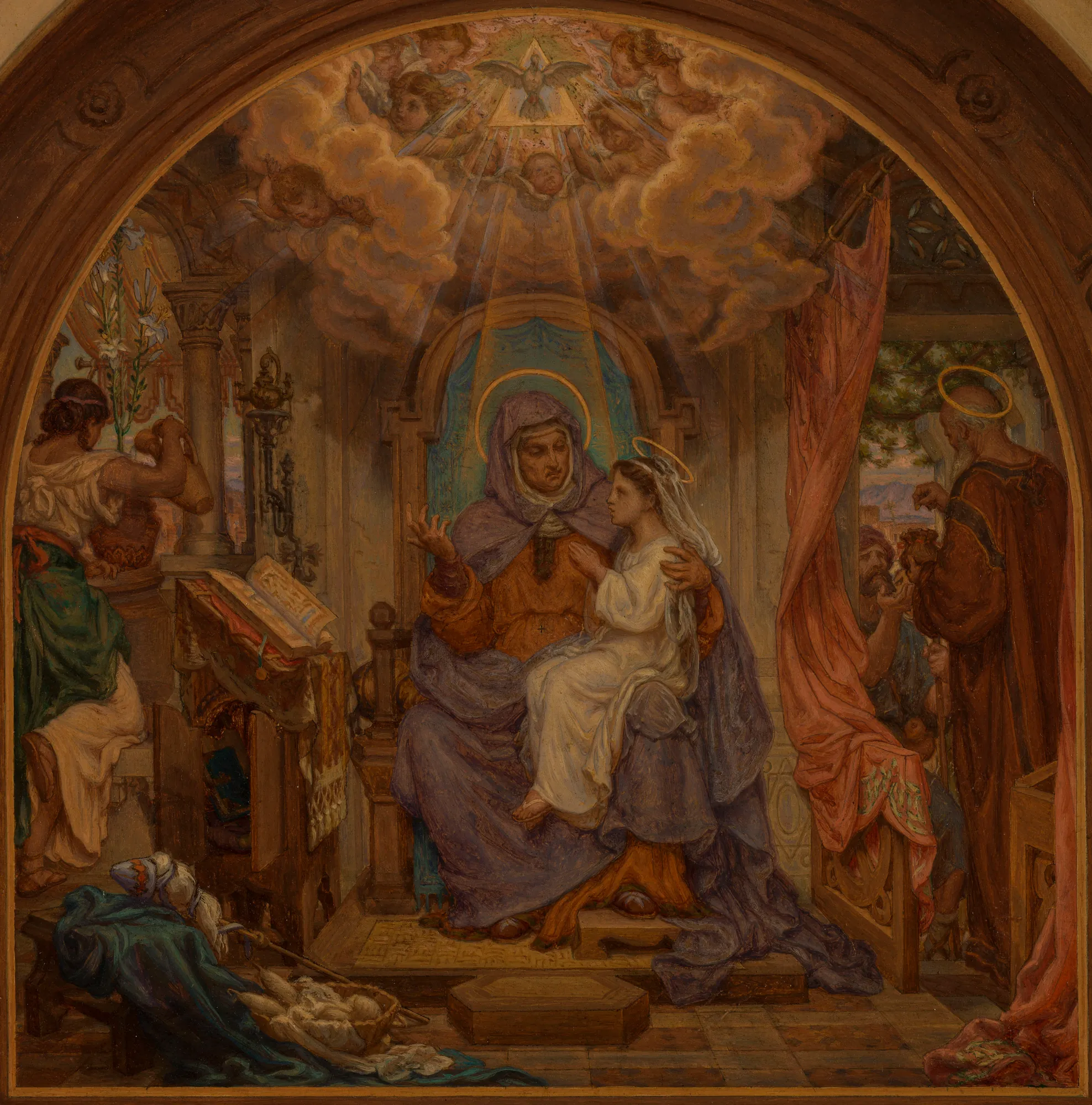 The Education of the Virgin (L'Éducation de la Vierge)