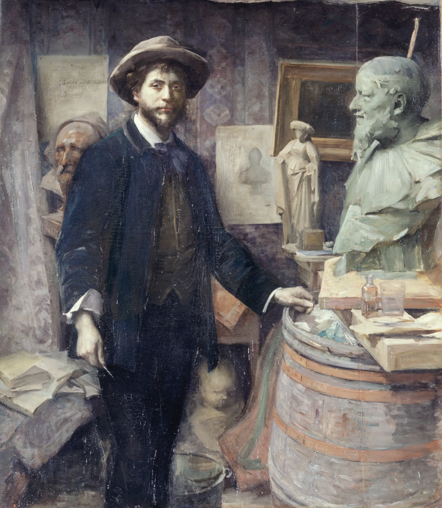 Portrait of Jean Carriès in His Studio