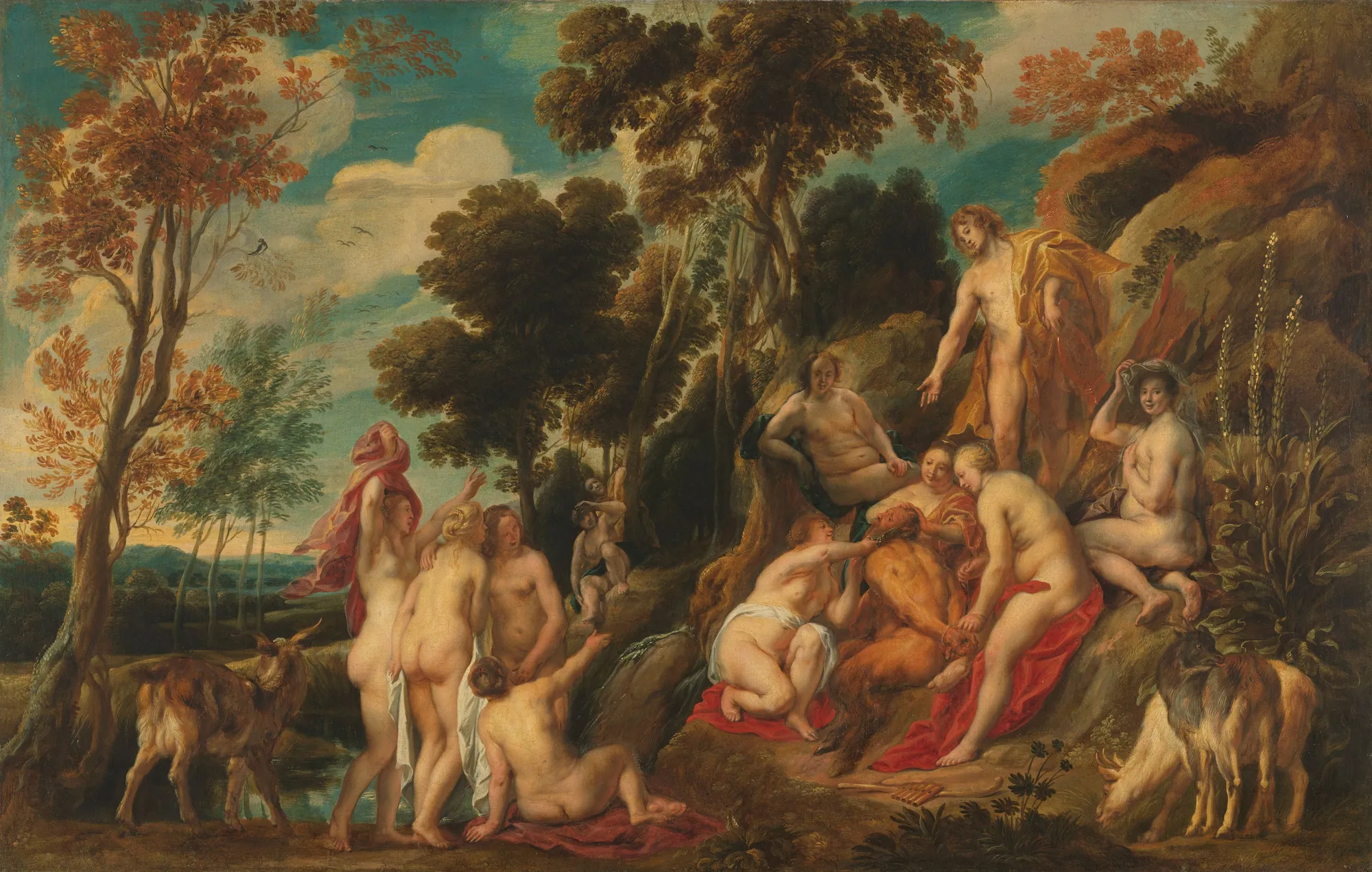 Marsyas Punished by the Muses