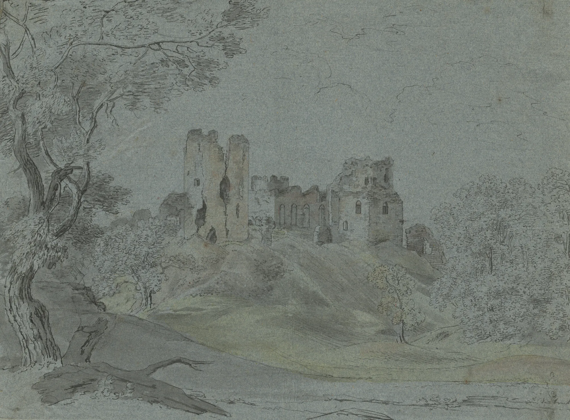 Ruins in Cesis, Latvia
