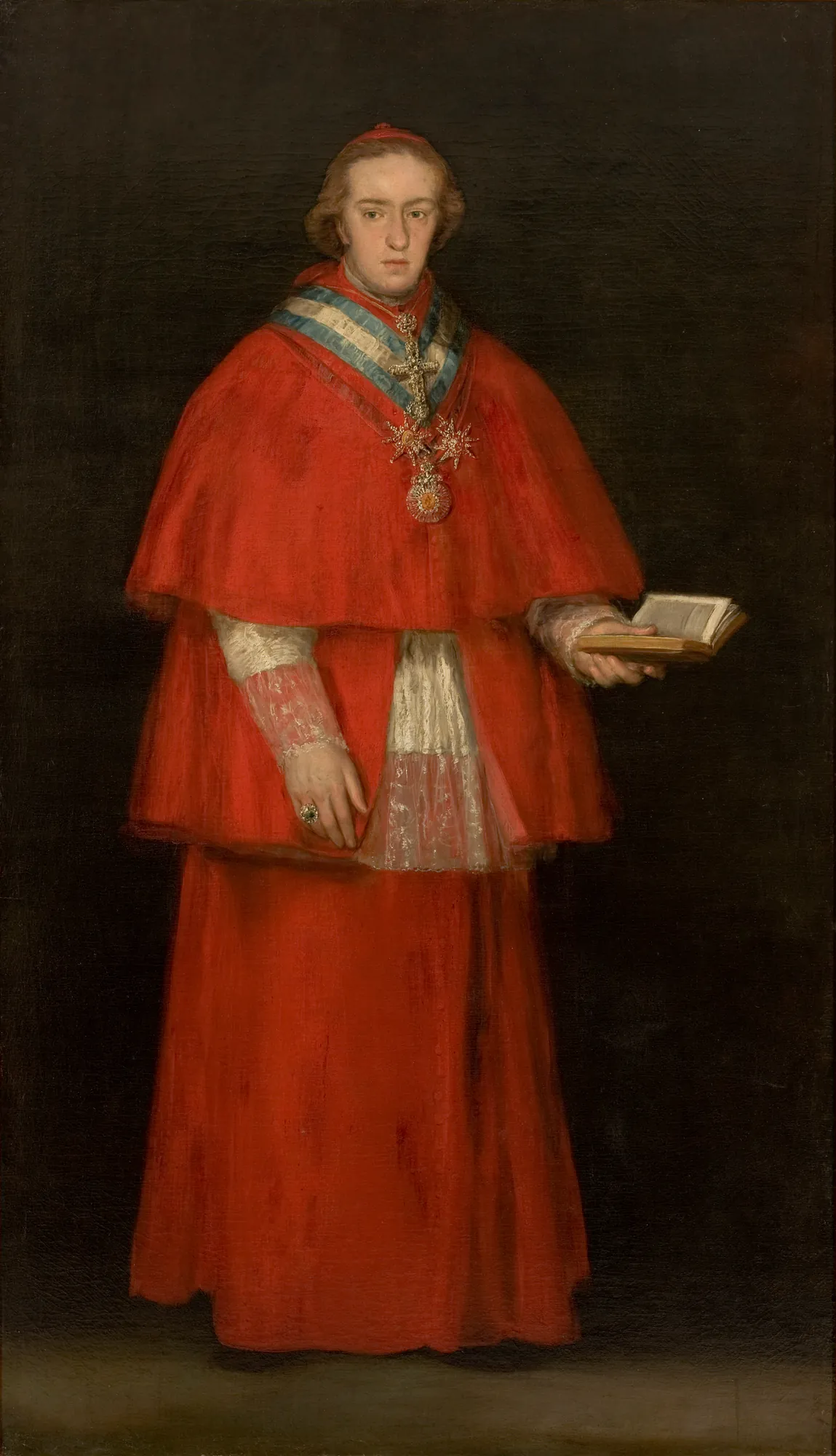 Portrait of Cardinal Luis María de Borbón y Vallabriga