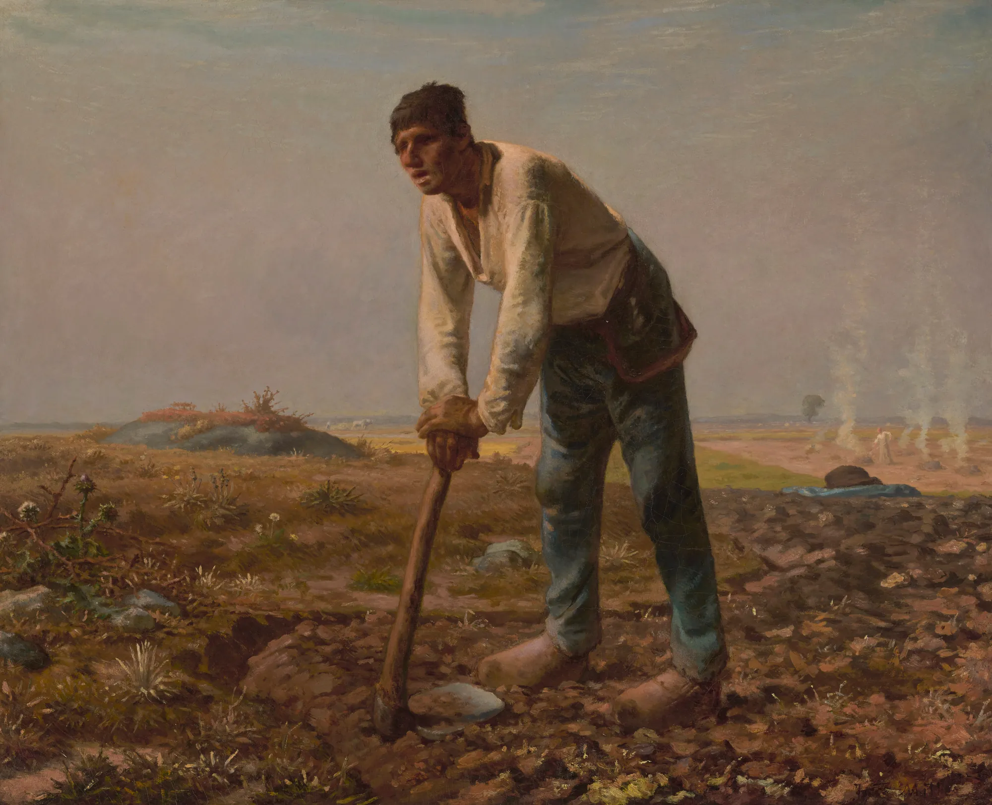 Man with a Hoe