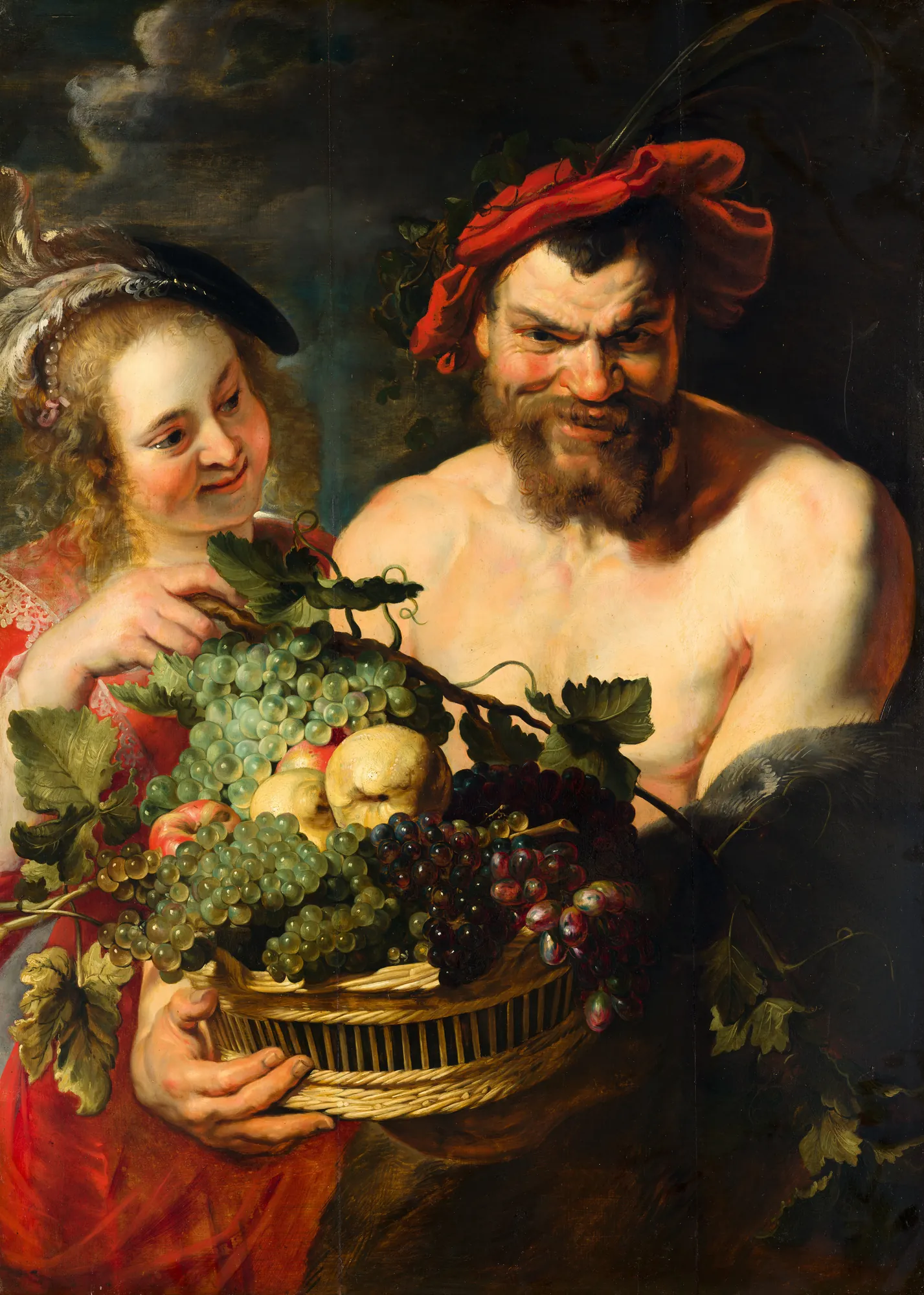 Nymph and Satyr