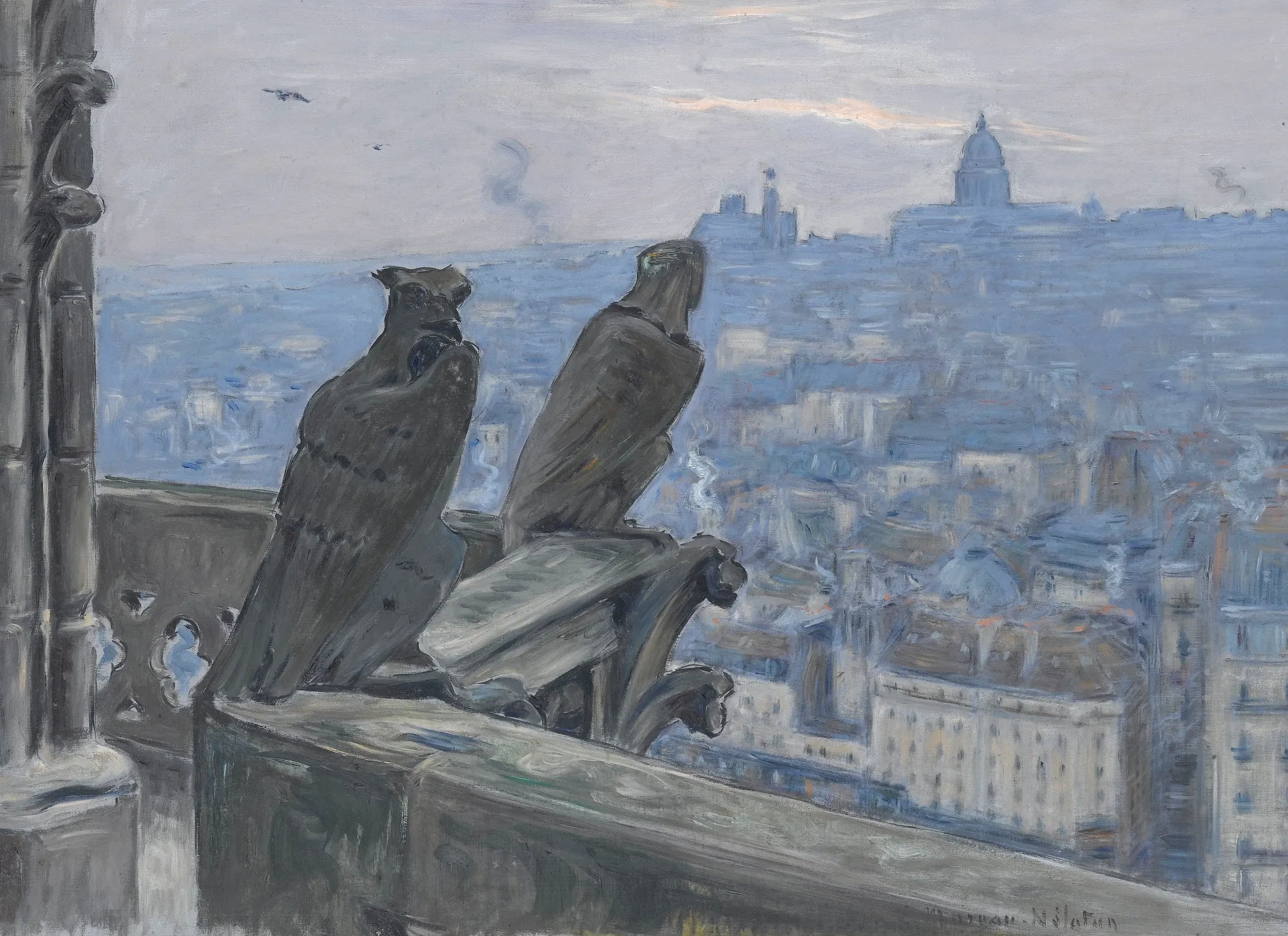 Paris Seen from the Towers of Notre-Dame
