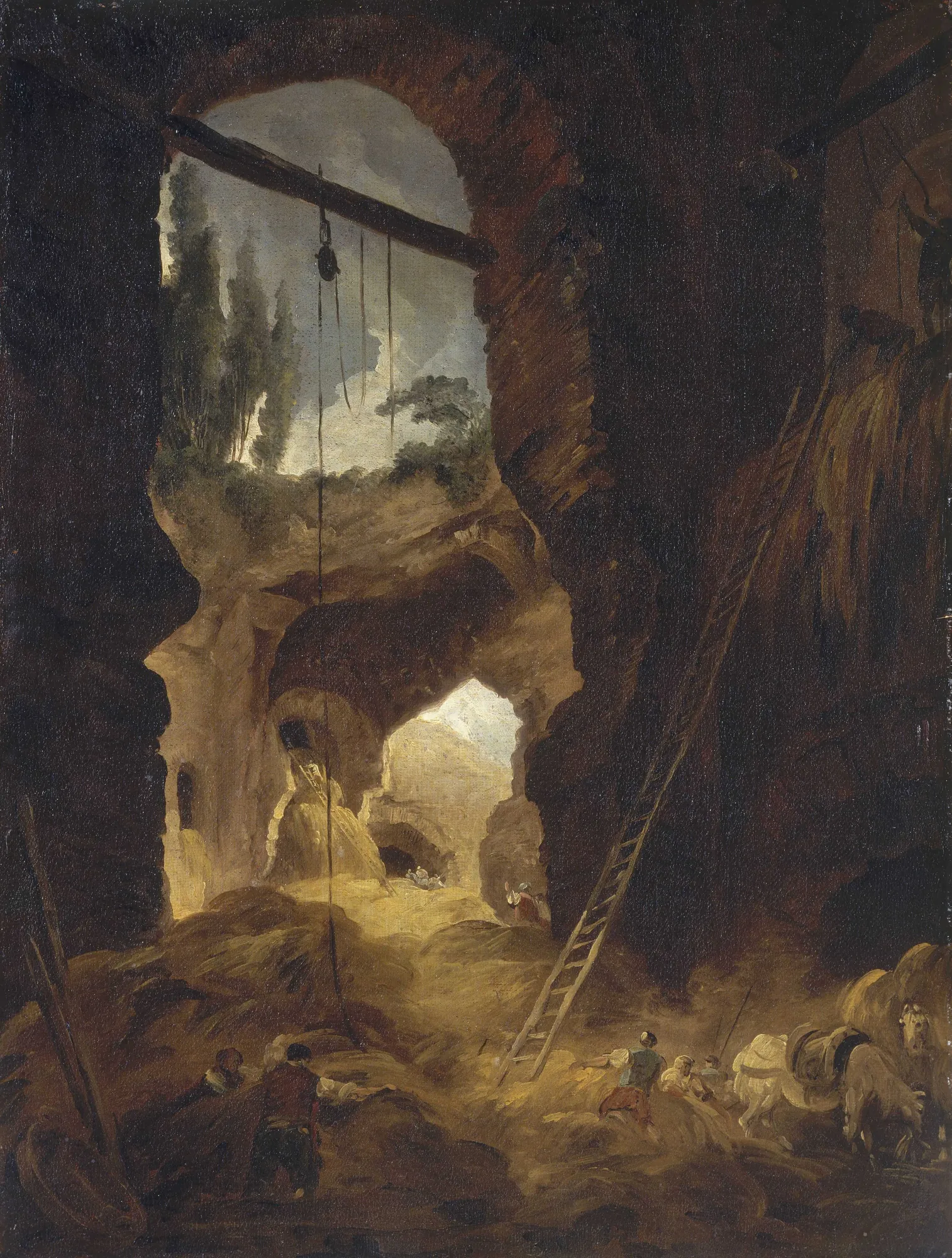 Ruins of the Imperial Palace in Rome