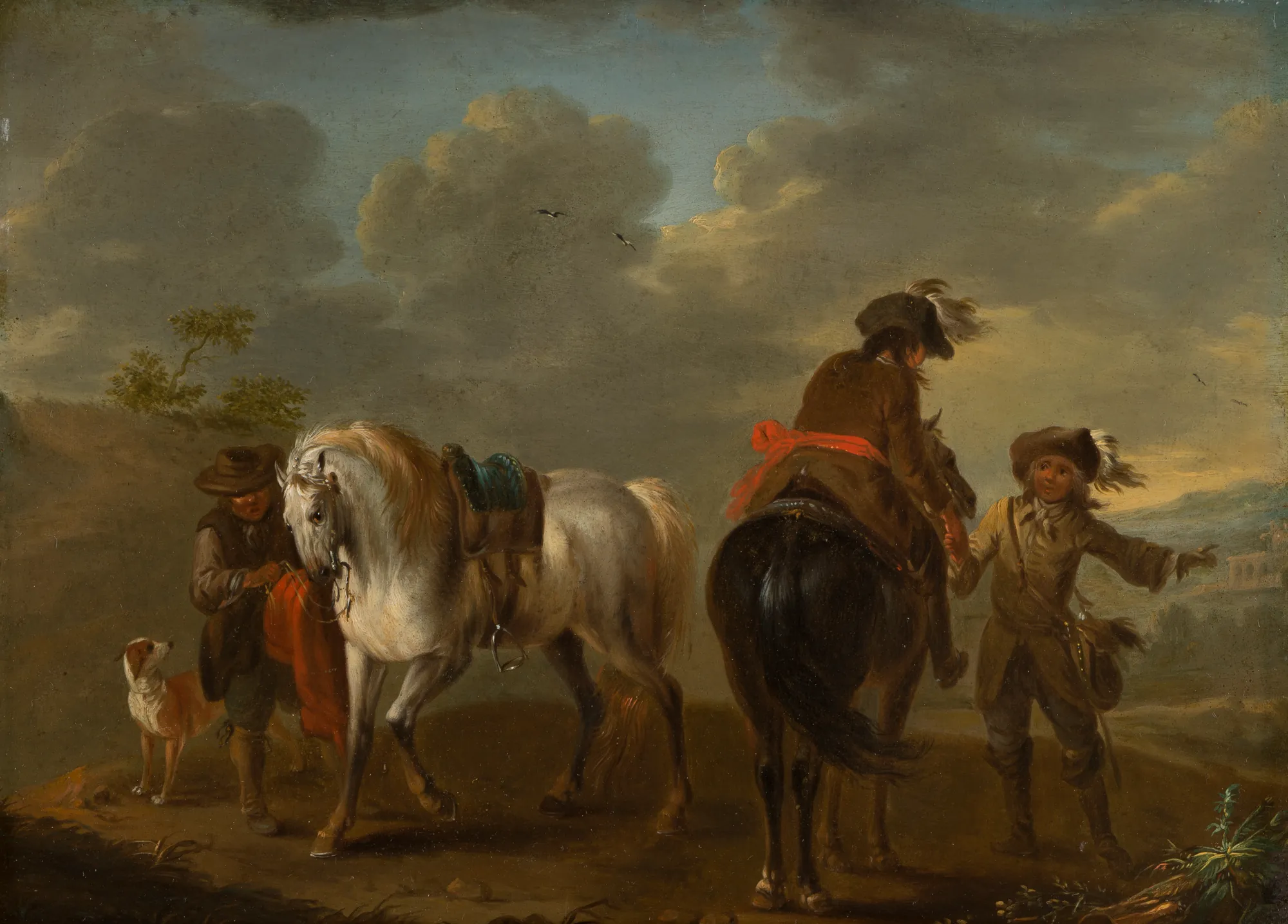 Landscape with Riders