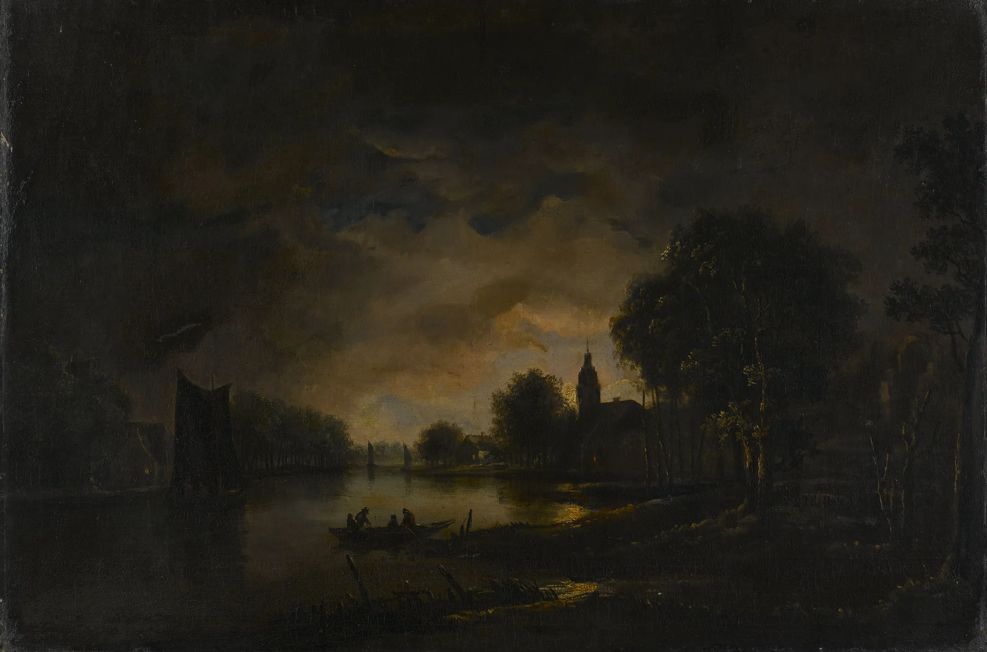 River View by Moonlight