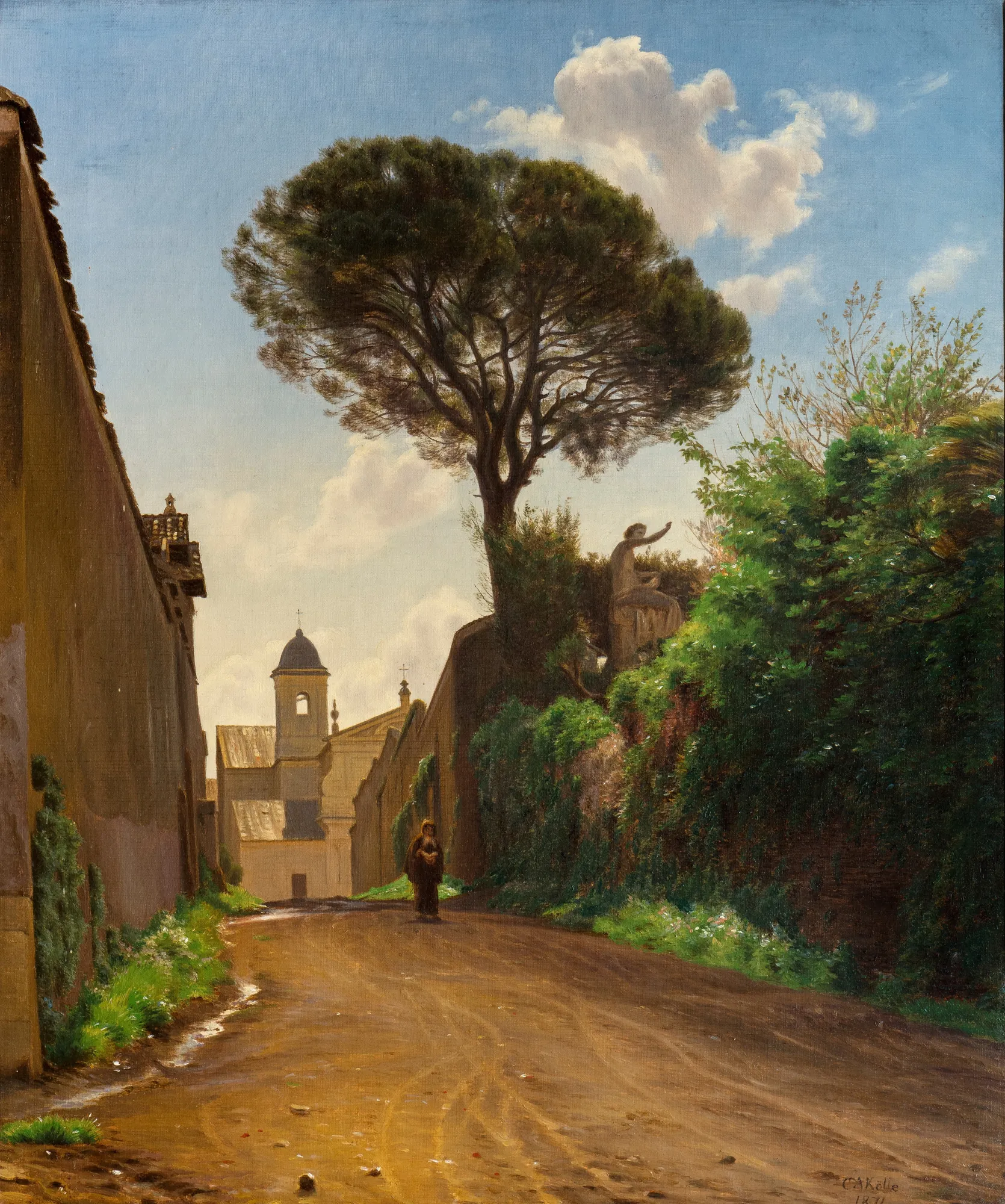 Via San Nicola di Tolentino in Rome