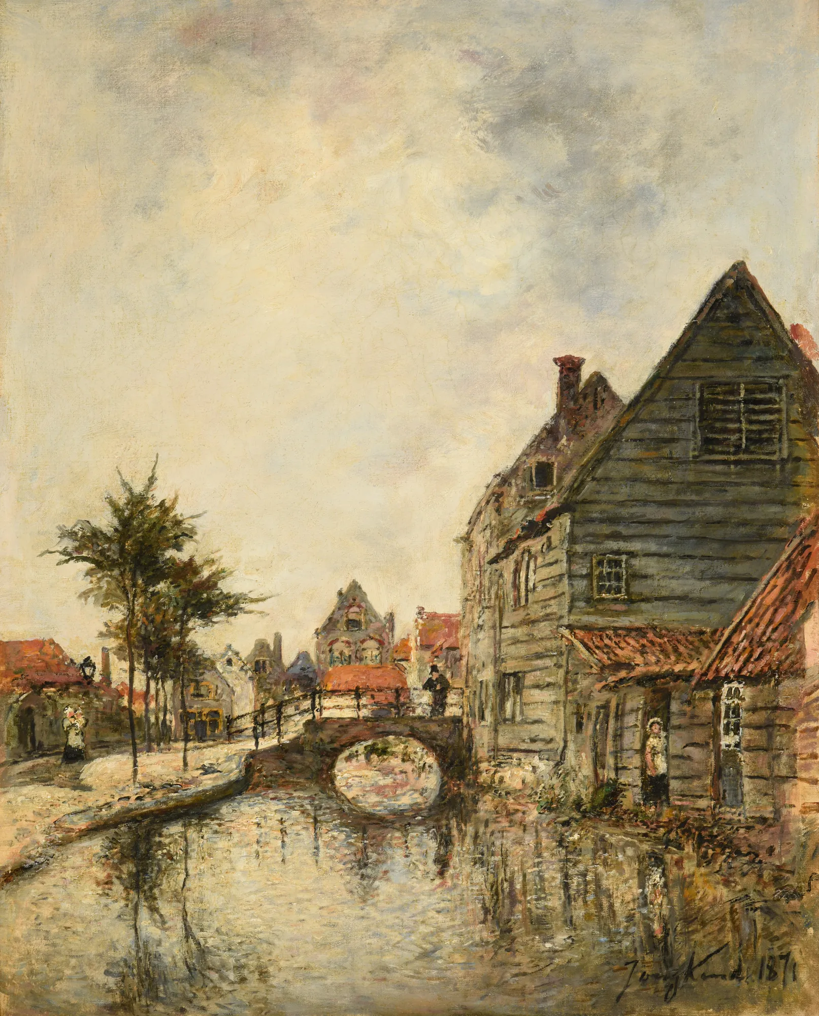 Inner Canal in Dordrecht