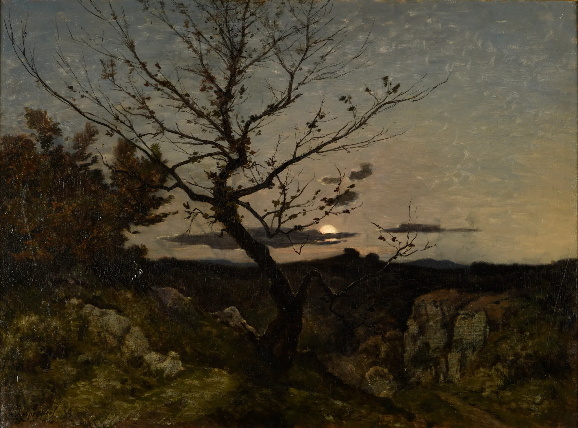 Moonlight near Marseille (Clair de lune aux environs de Marseille)