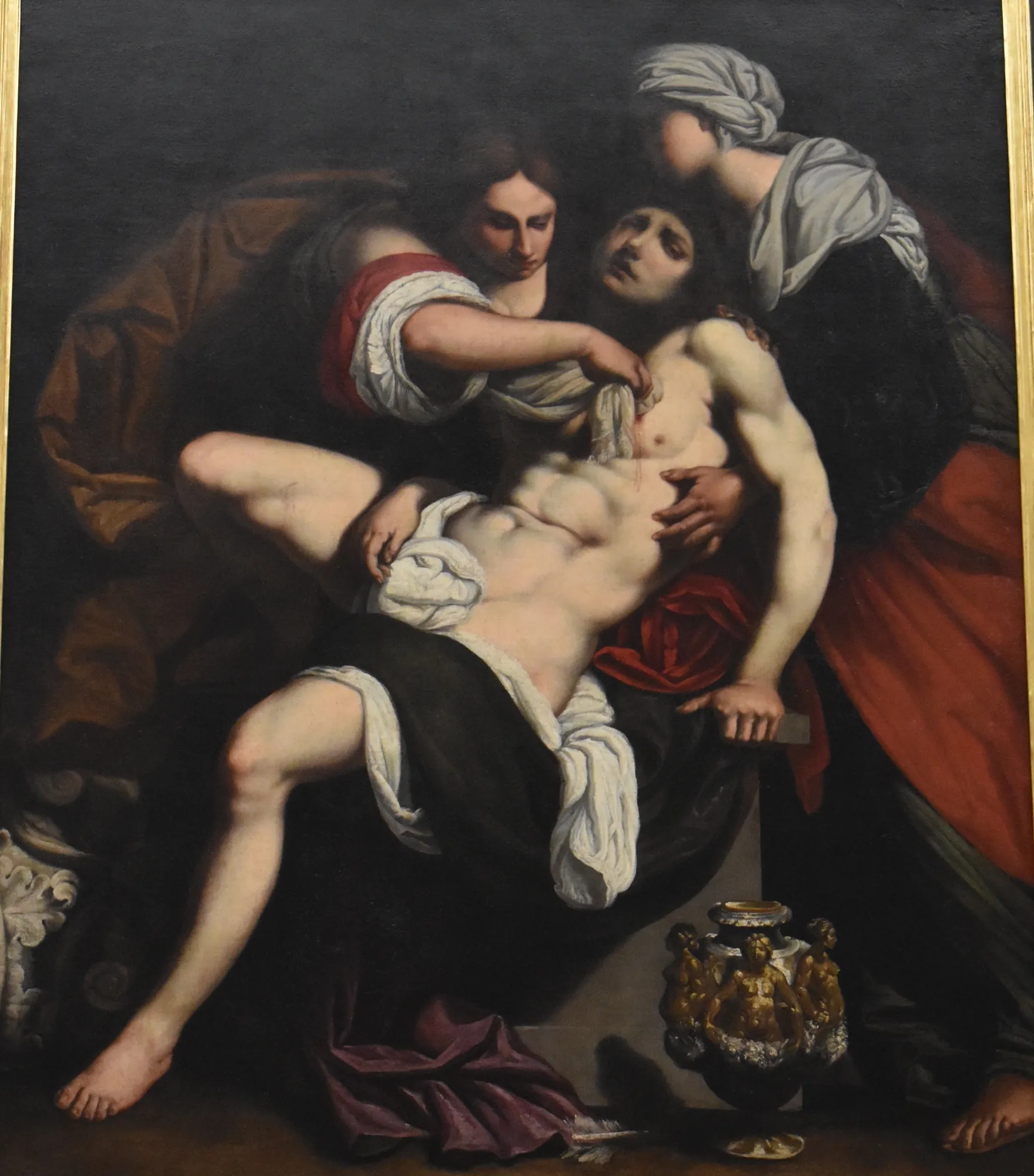 Saint Sebastian Tended by Saint Irene