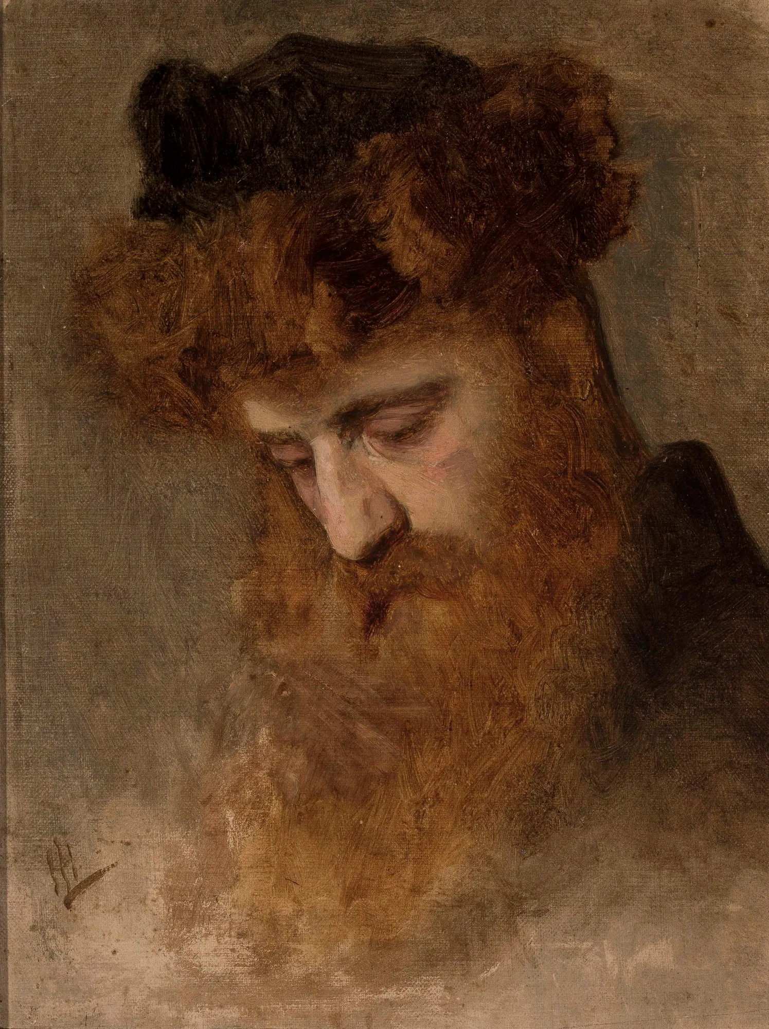 Study of a Jewish Man