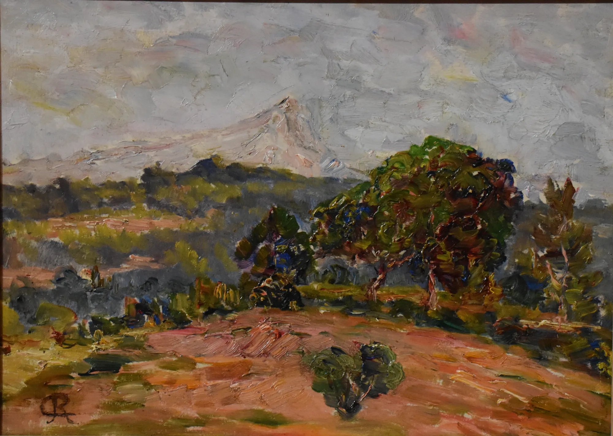 Paysage à la Montagne Sainte-Victoire