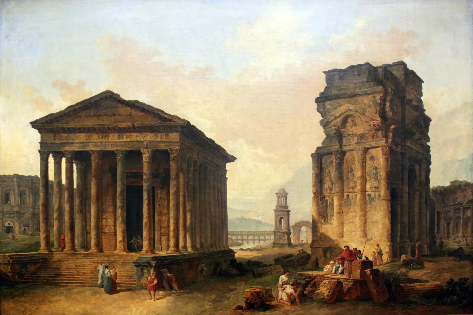 Ruins in Nîmes, Orange, and Saint-Rémy-de-Provence
