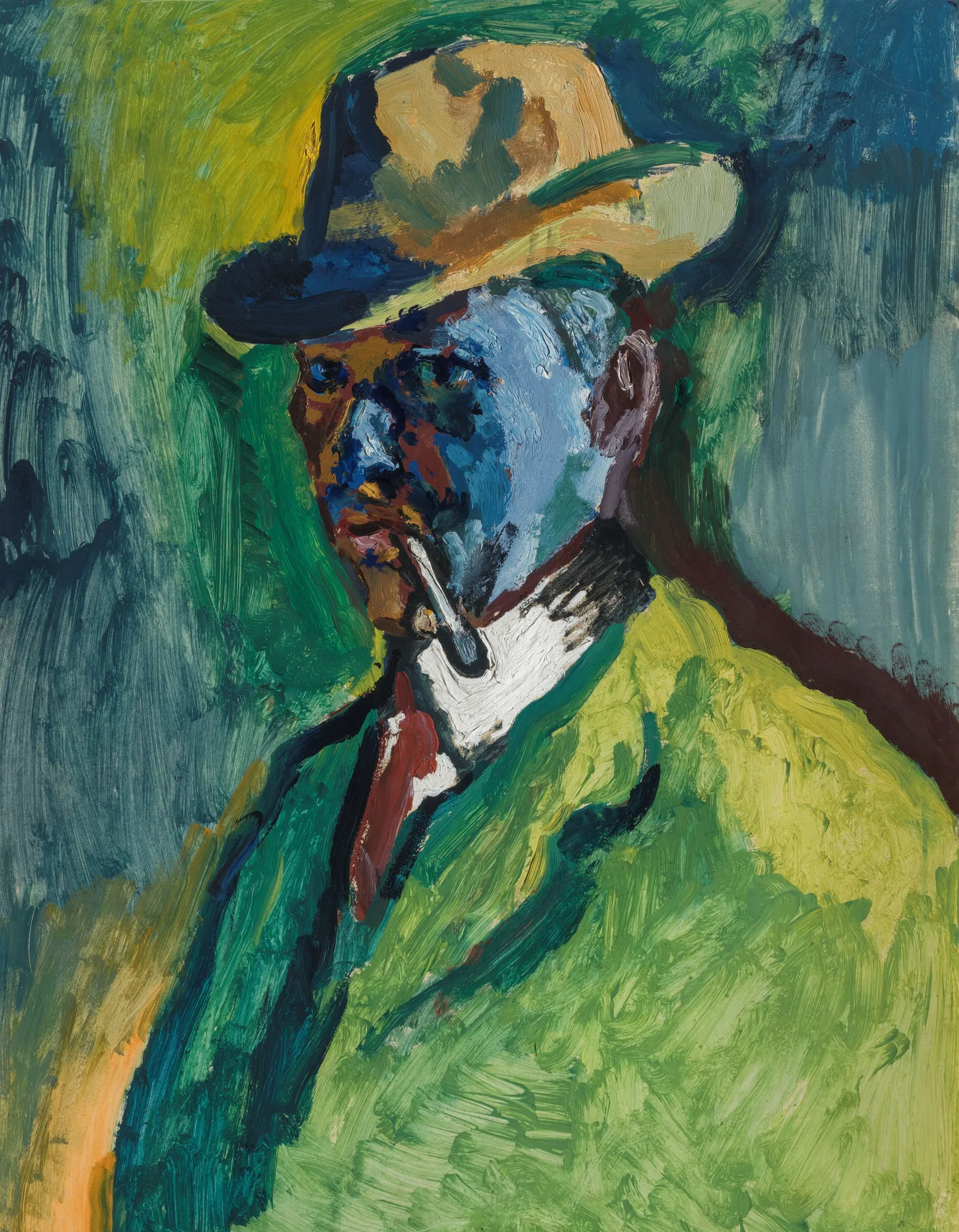 Self-Portrait with a Cigarette (Self-Portrait I)