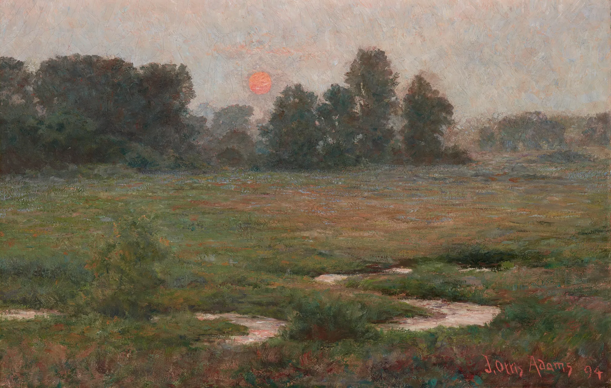 An August Sunset, Prairie Dell