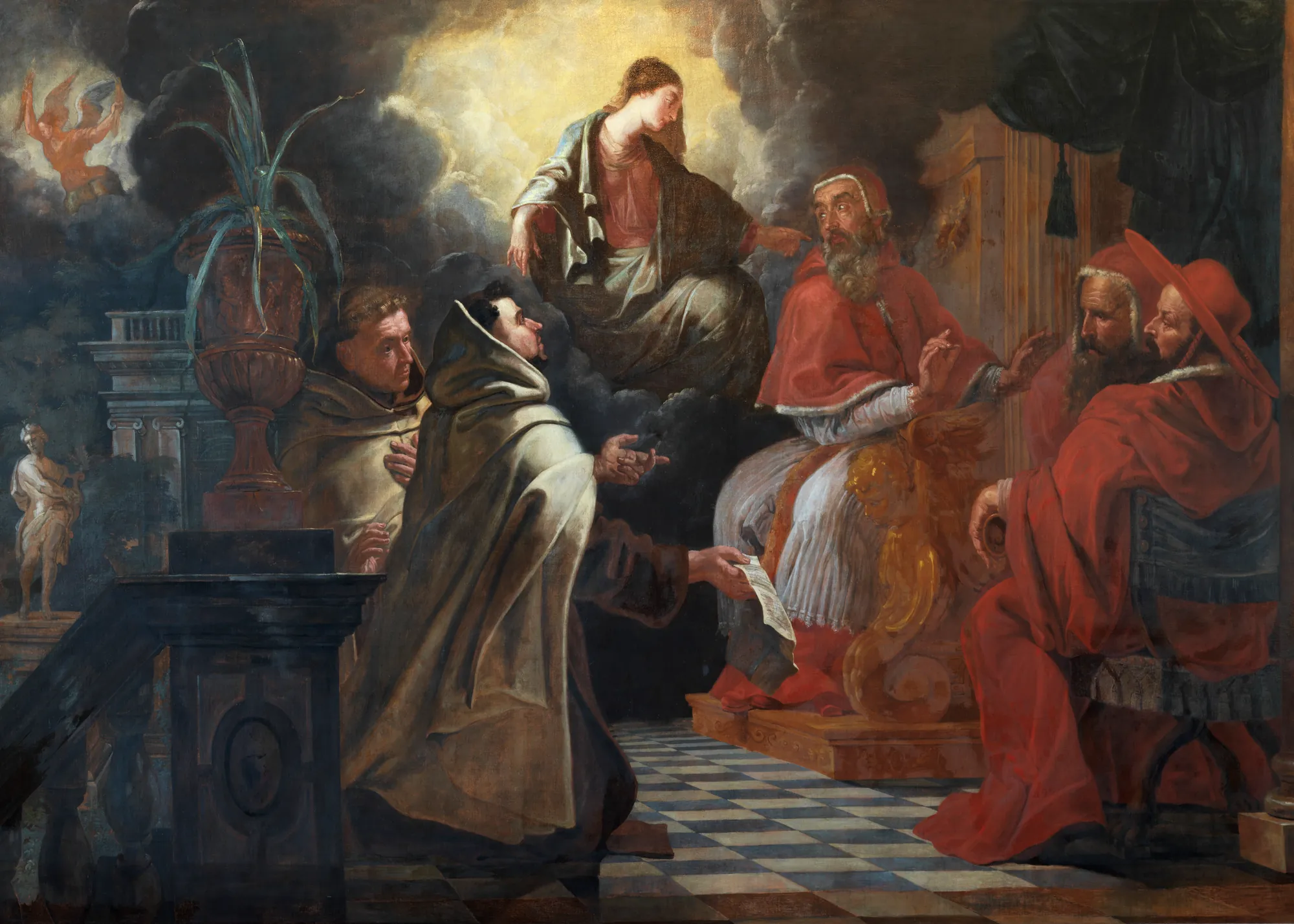 The Order of Carmelites Confirmed by the Pope