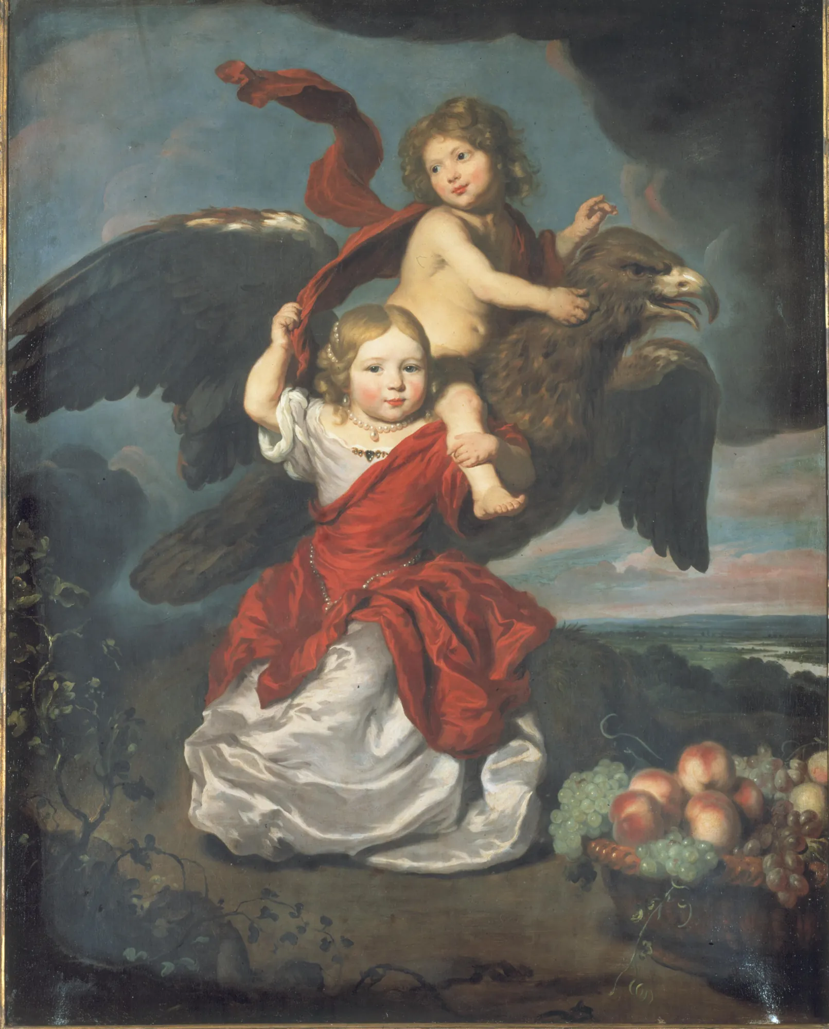 Double Portrait of Two Children as Hebe and Ganymede