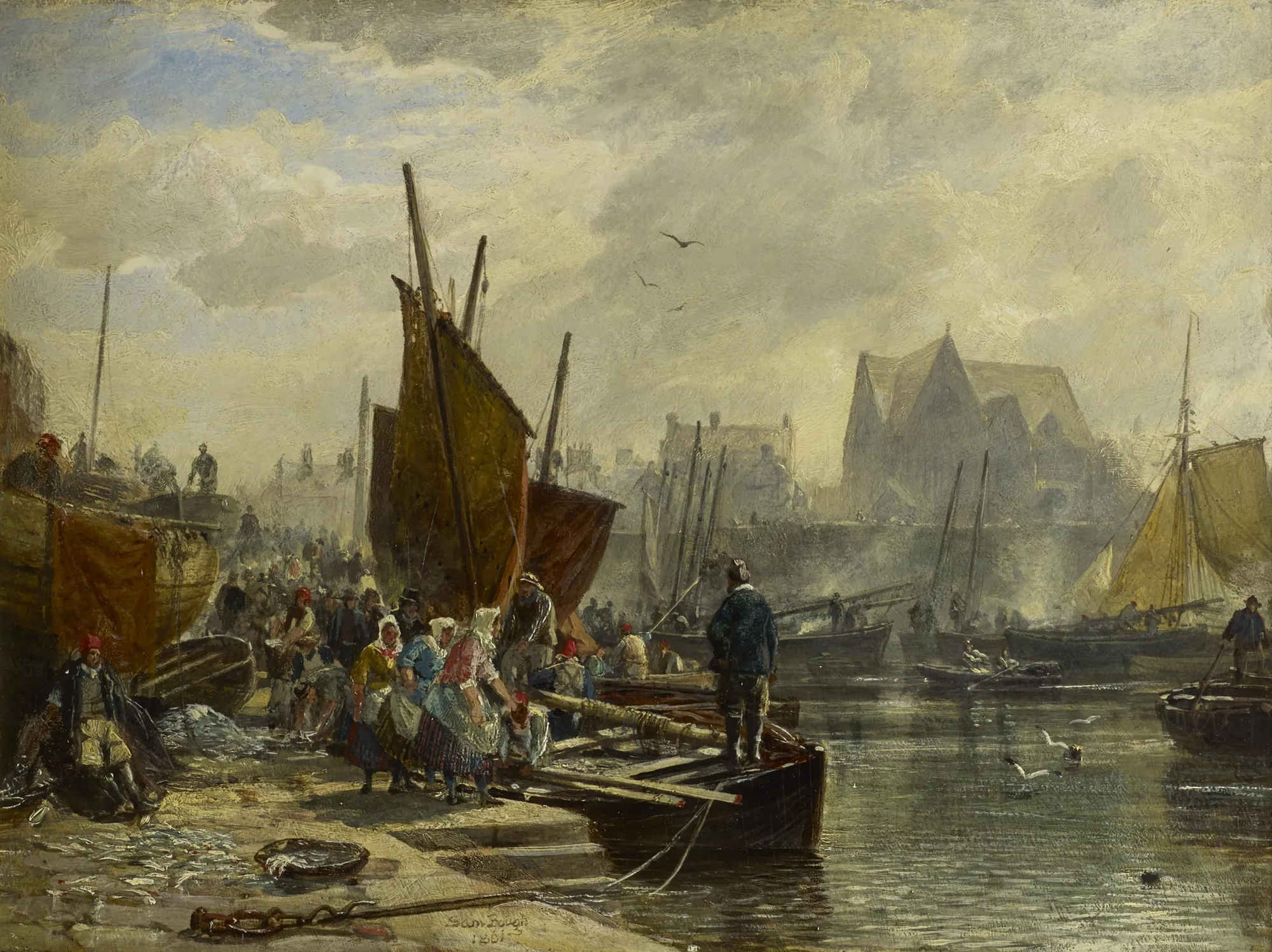 Unloading the Catch, Newhaven