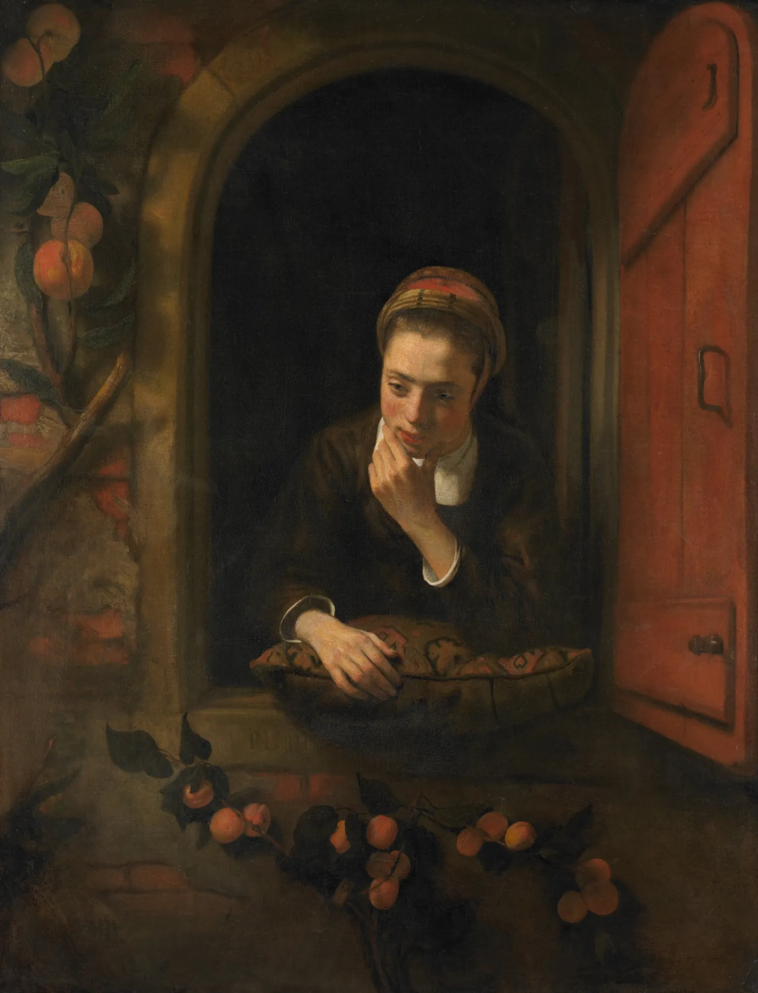 Girl at a Window (The Daydreamer)