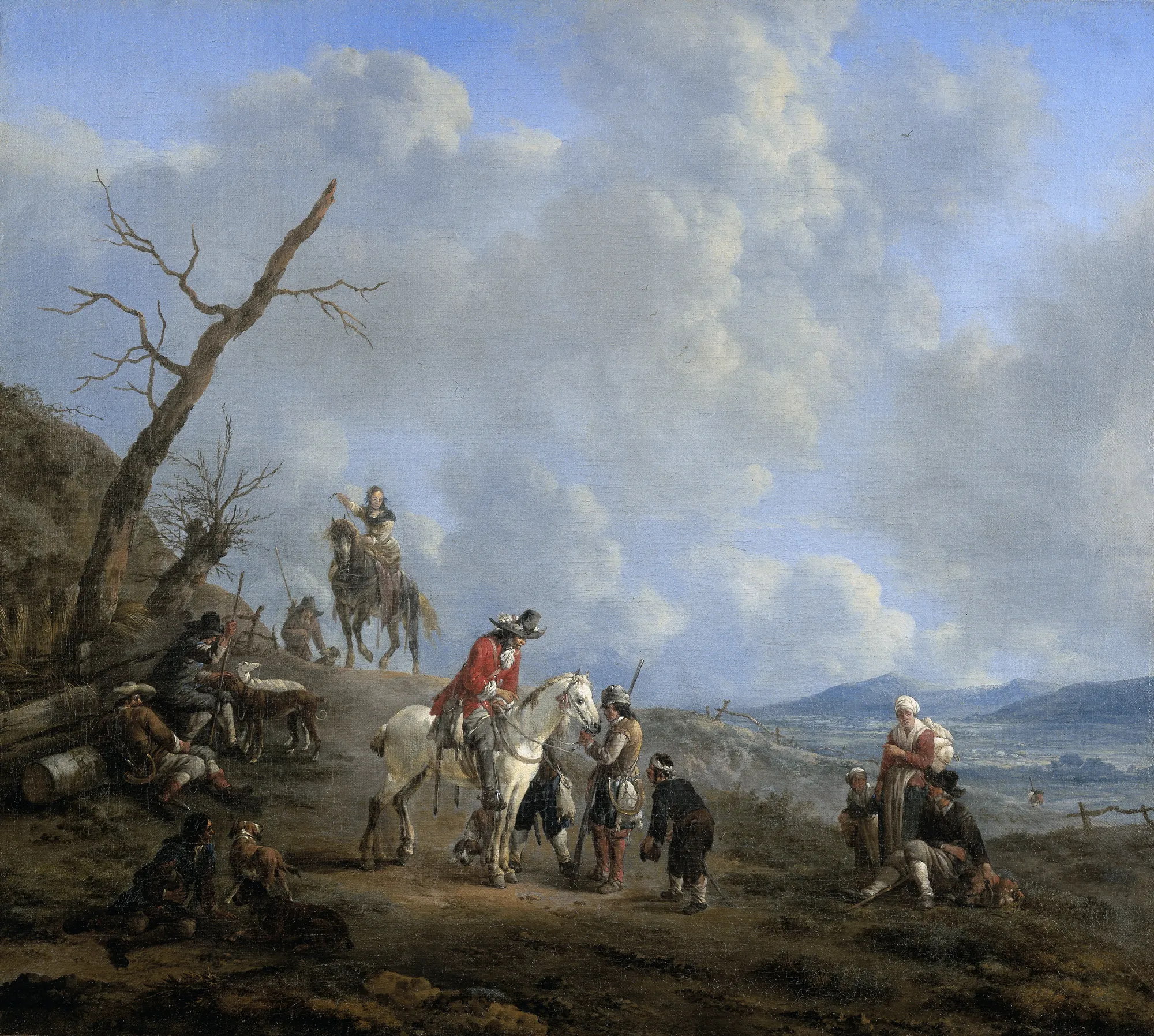 Landscape with Riders, Hunters, and Peasants