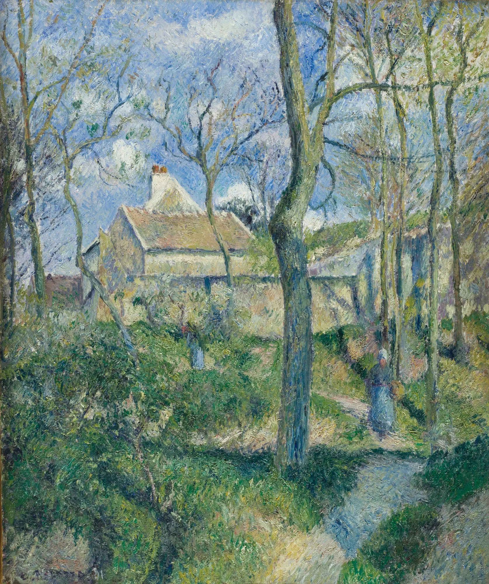 The Path to Les Pouilleux, Pontoise