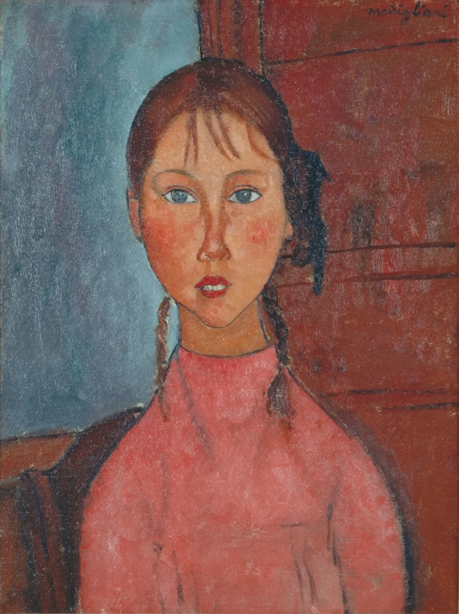 Girl with Pigtails