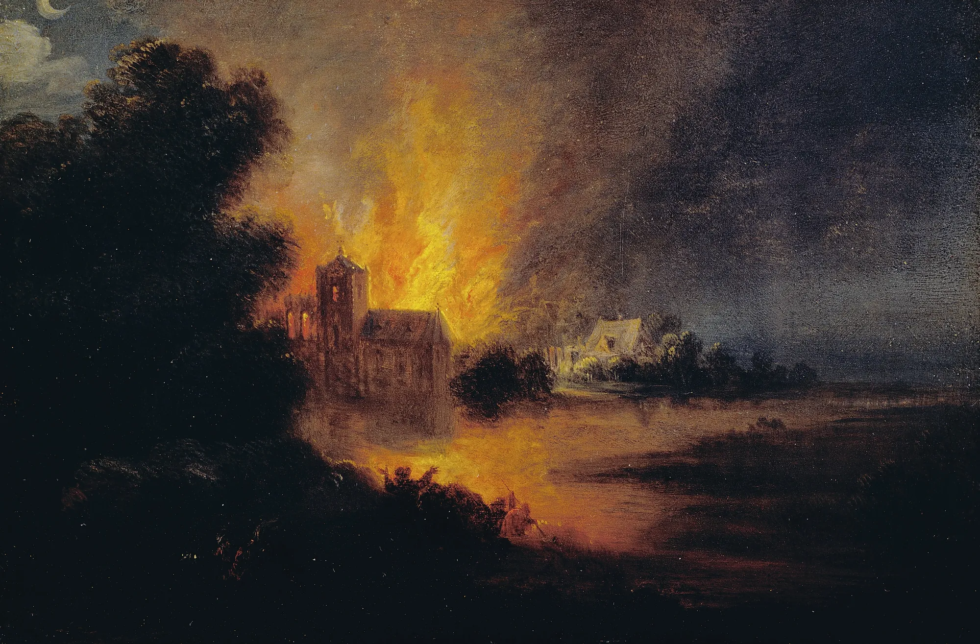 A Village on Fire