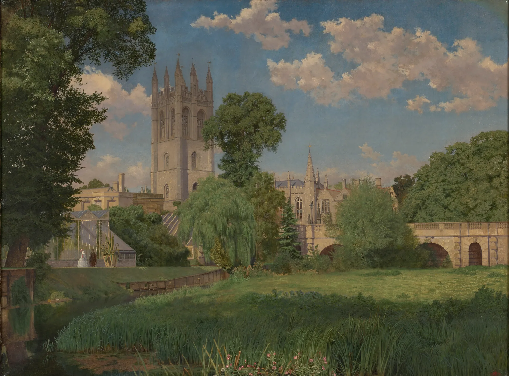 Magdalen Bridge and College, Oxford