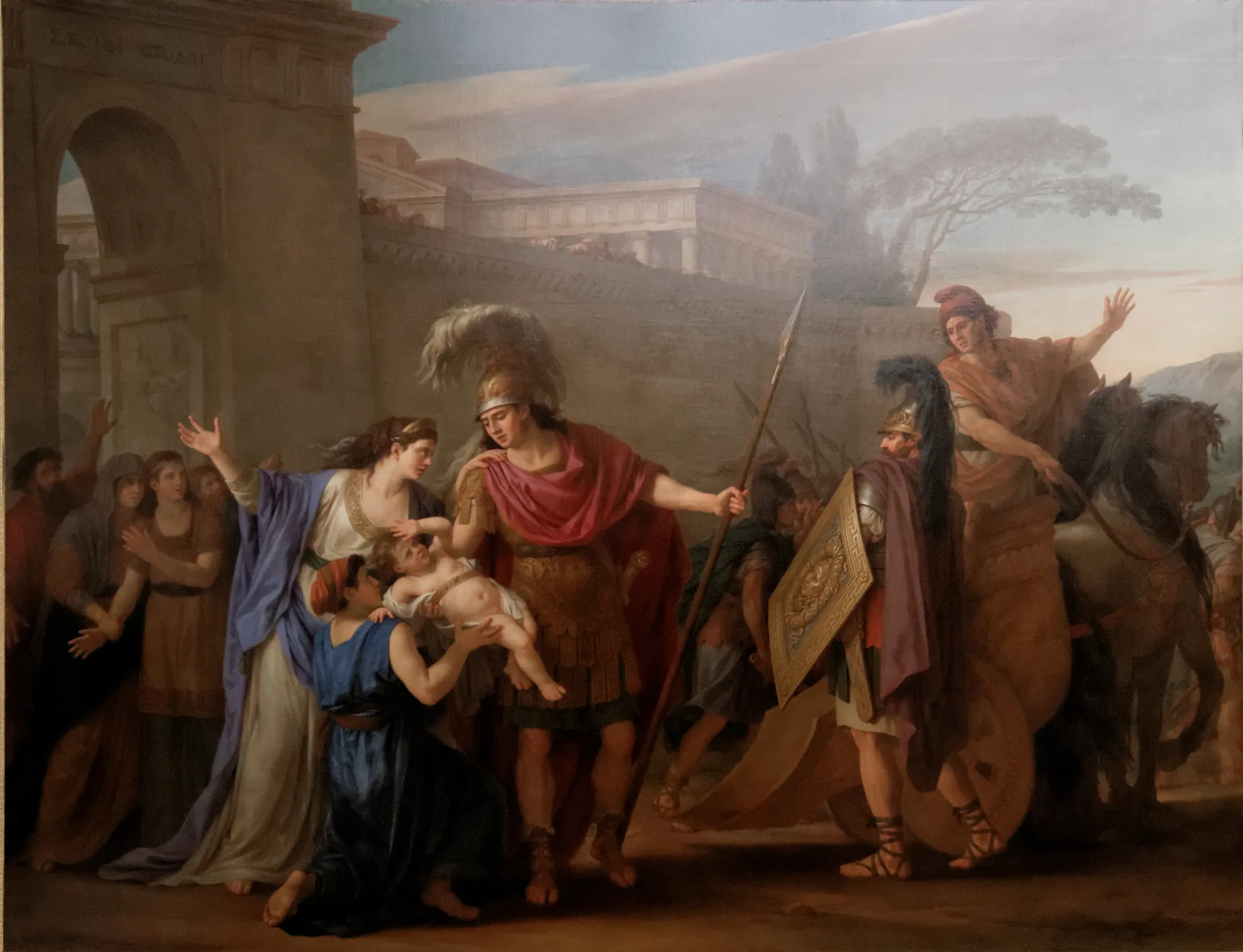 Les adieux d'Hector et d'Andromaque