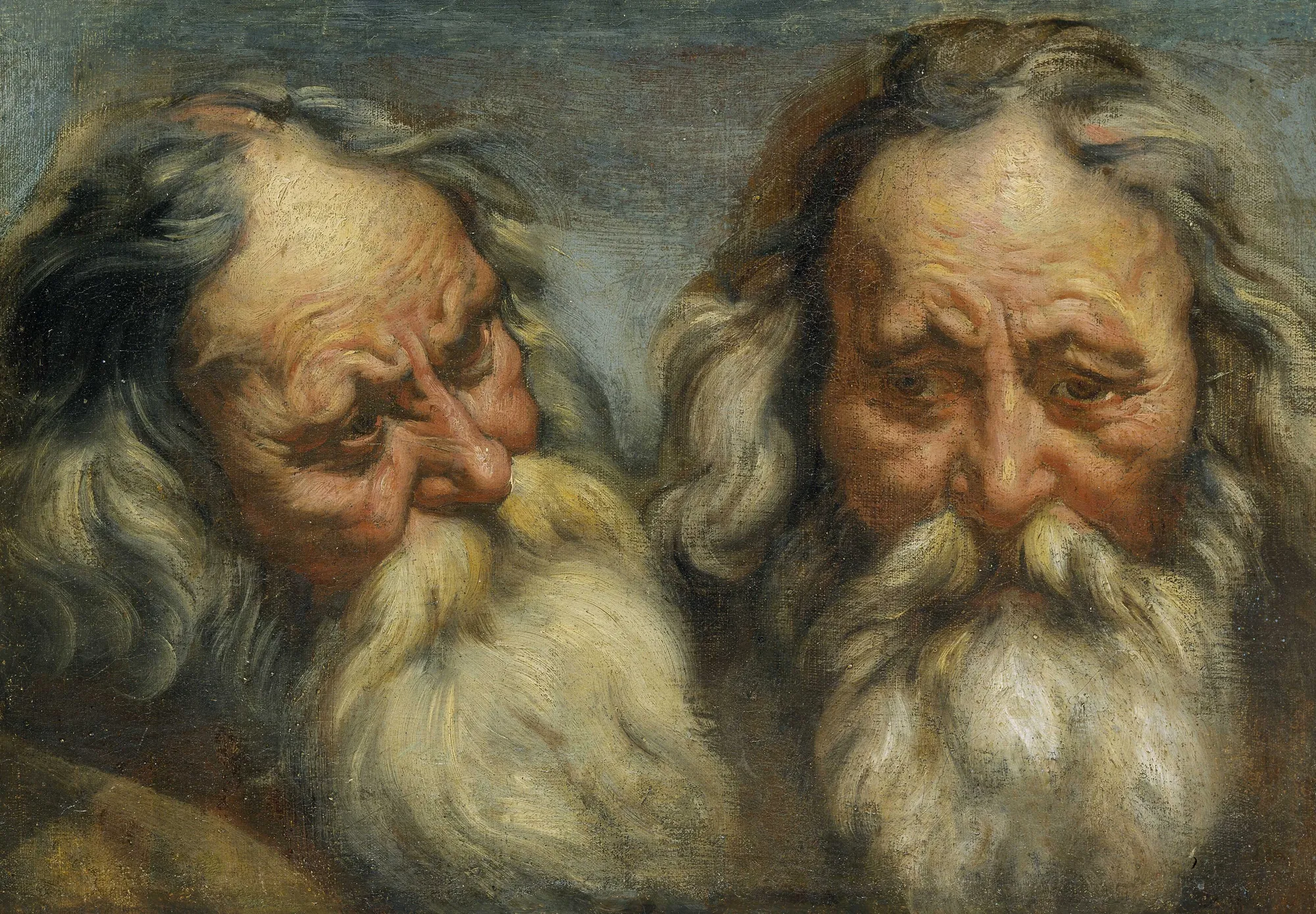 Study Heads of an Old Man