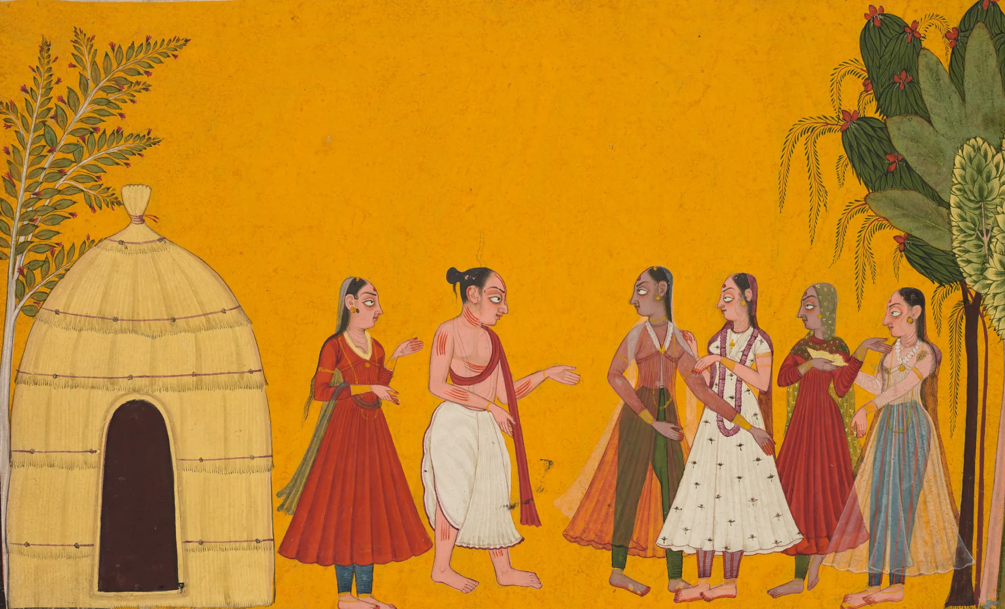 The Royal Priest Shatananda and the Princesses of Mithila