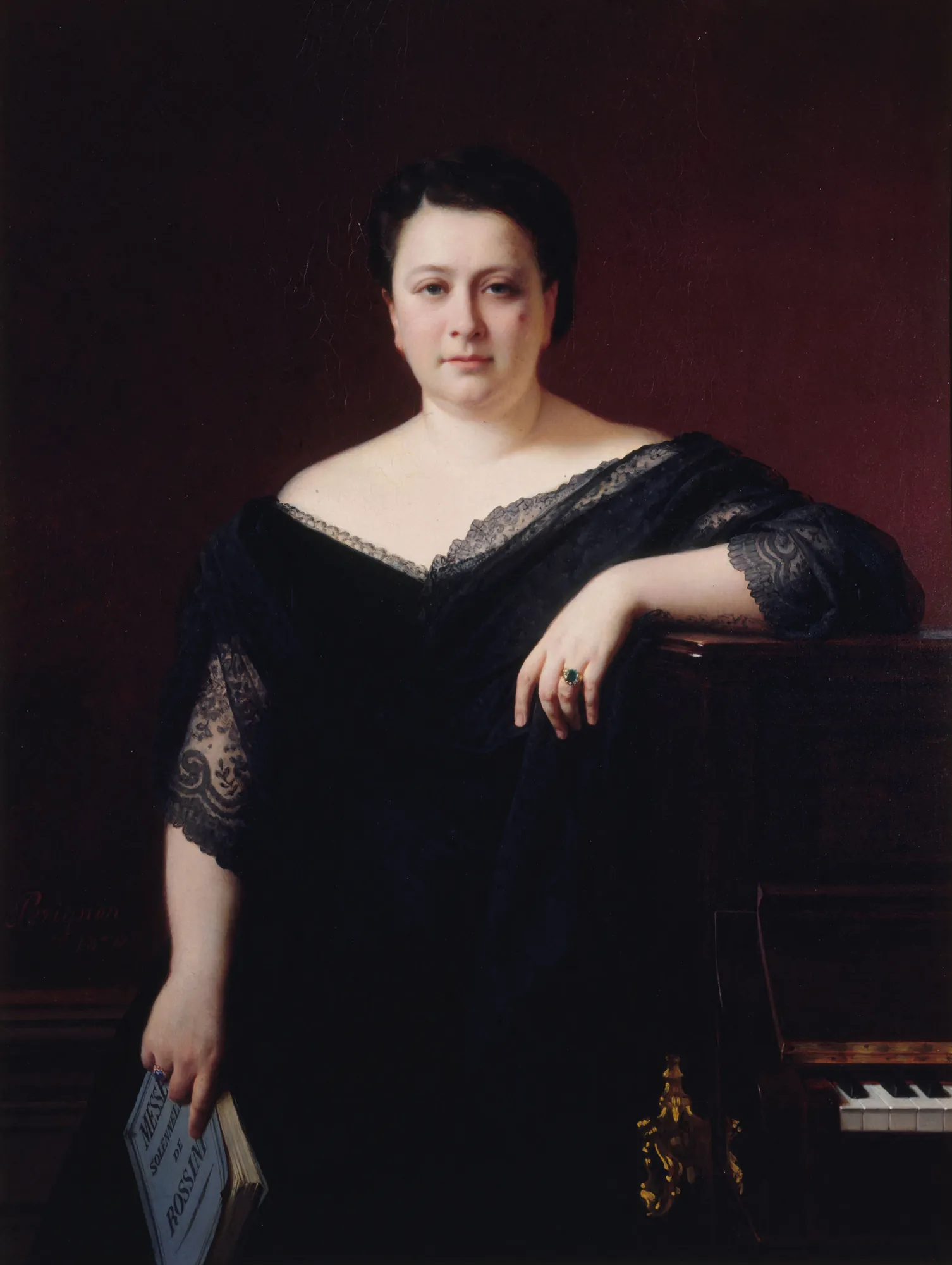 Portrait of Marietta Alboni, Comtesse Pepoli