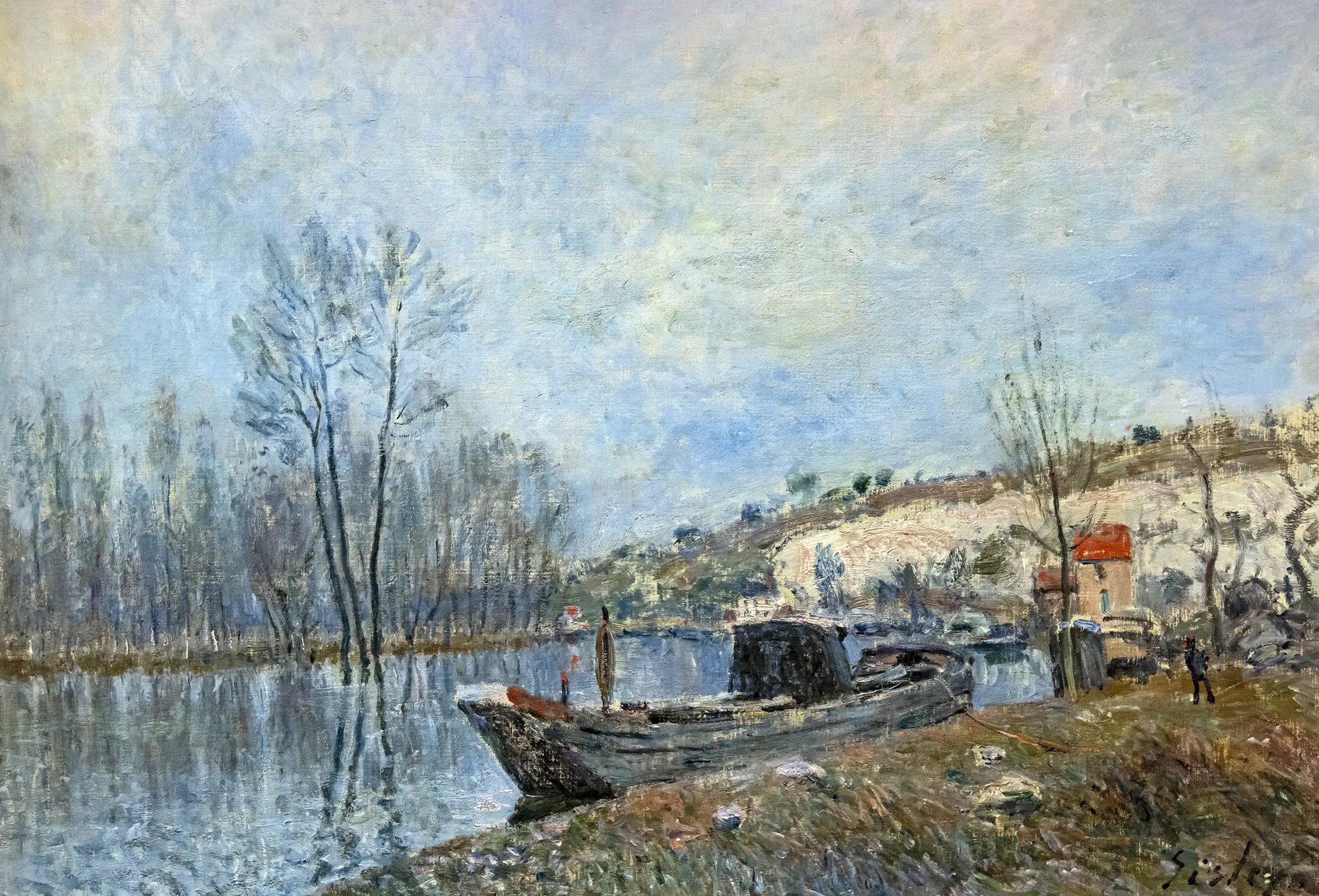 Les bords du Loing vers Moret