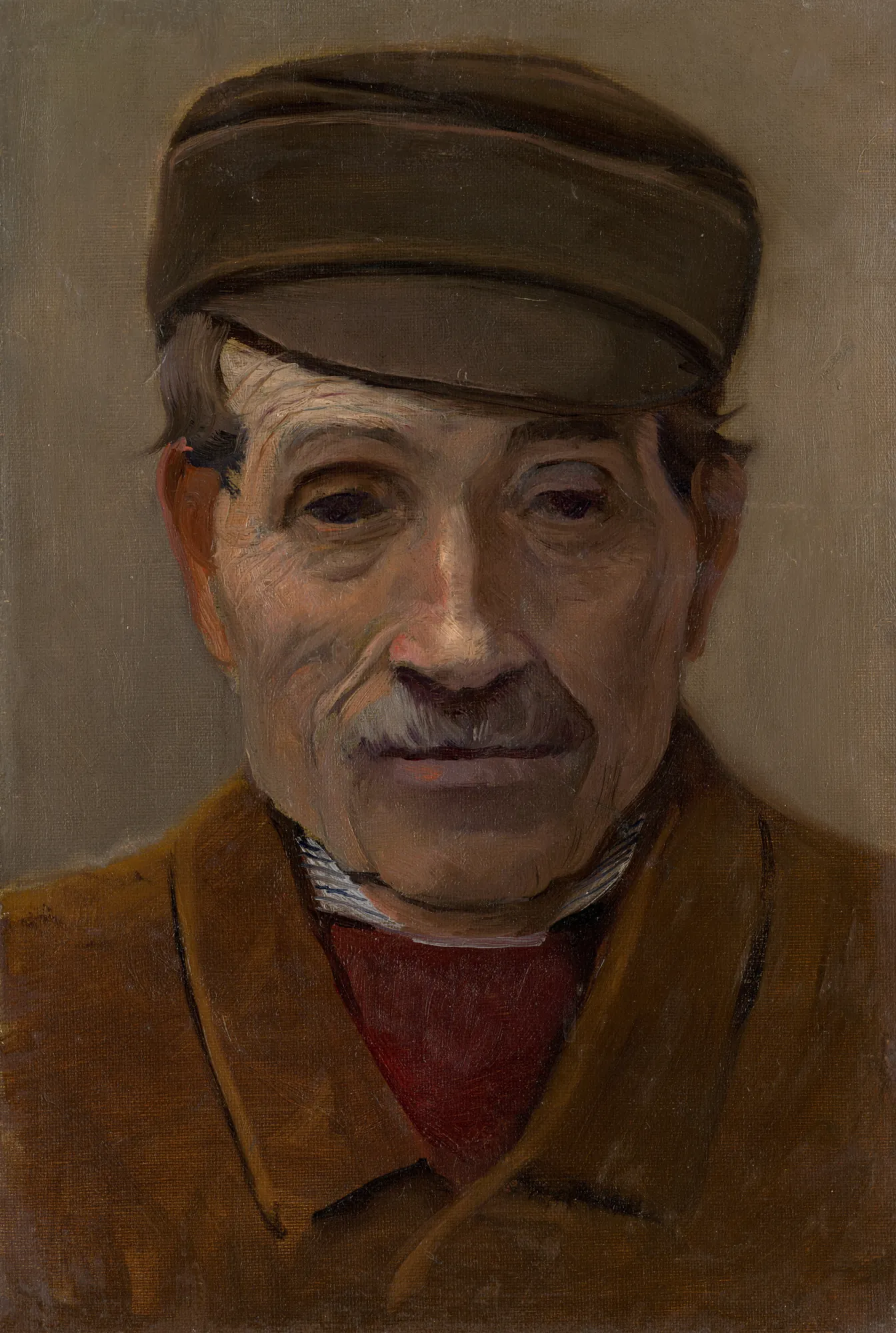Portrait of an Elderly Villager
