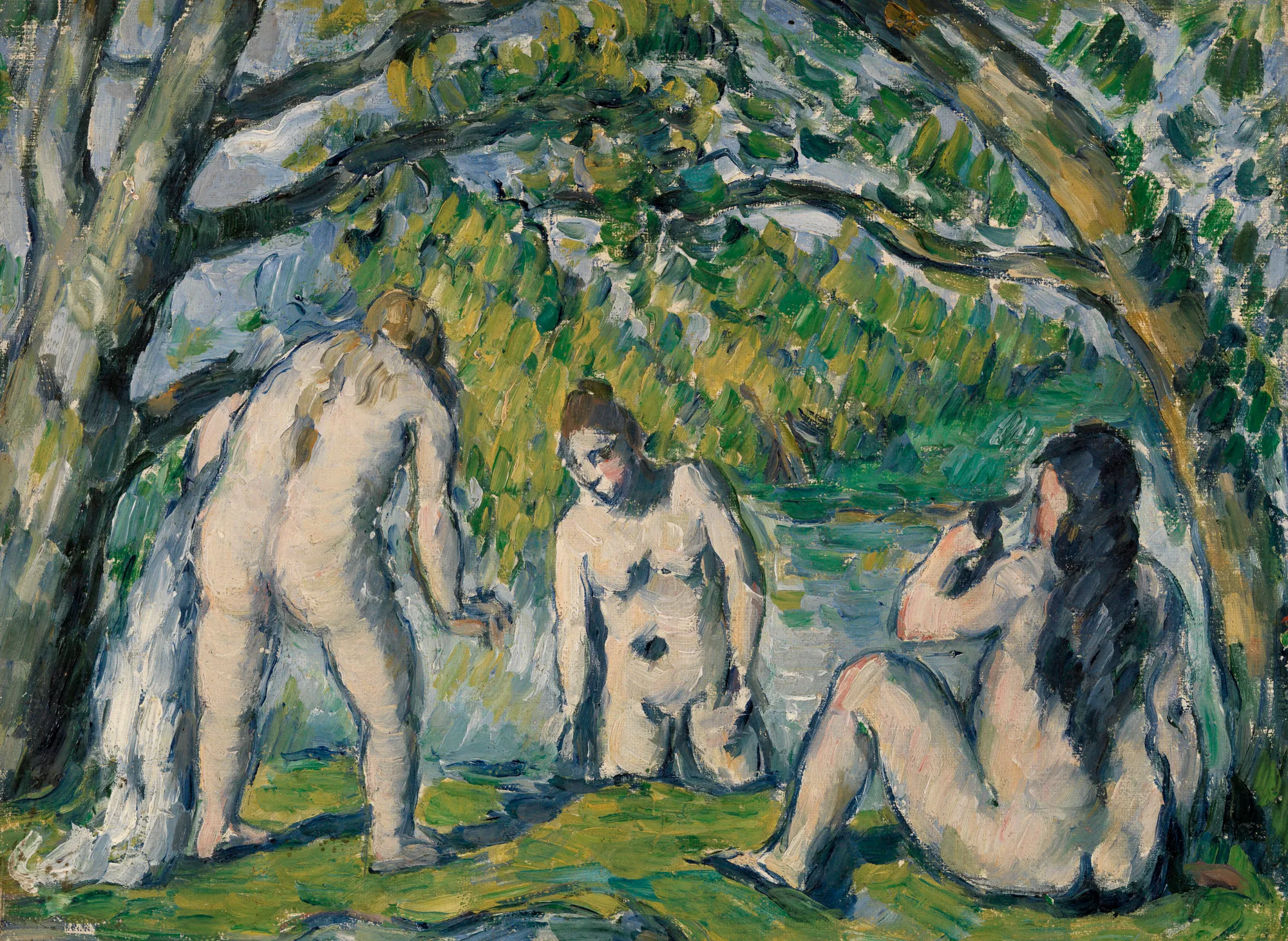 Three Bathers (Trois baigneuses)