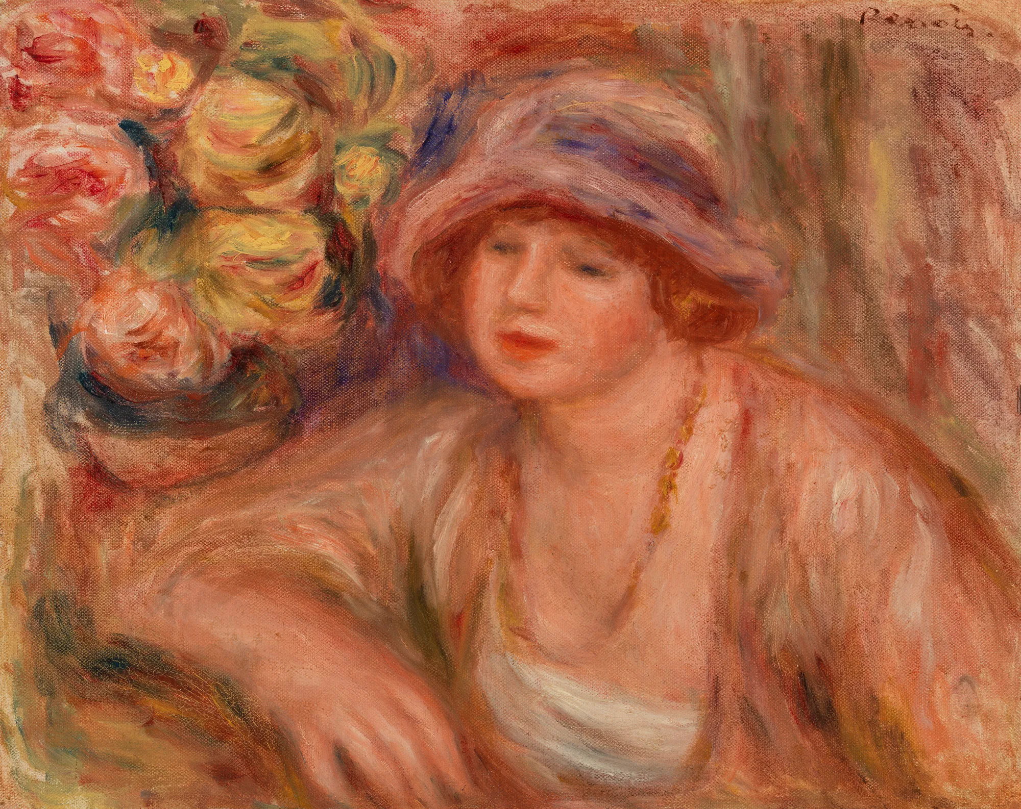 Woman Leaning (Femme accoudée)
