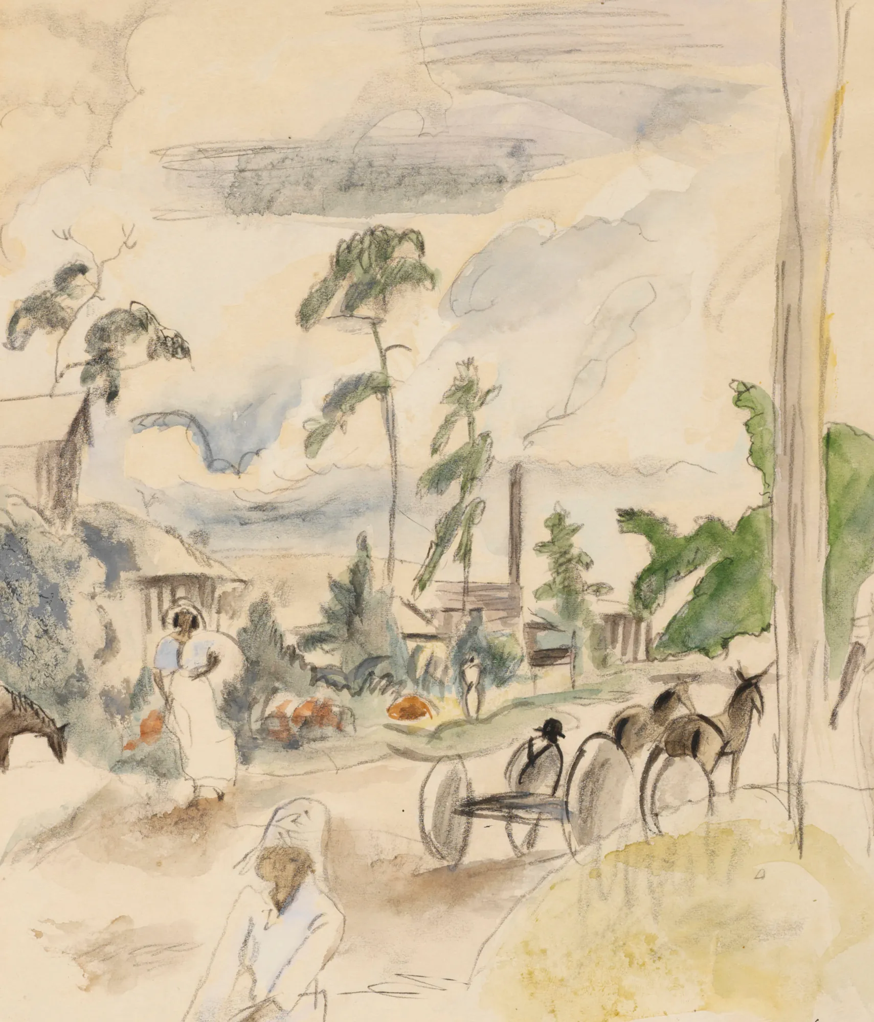 Landscape with Figures, Miami