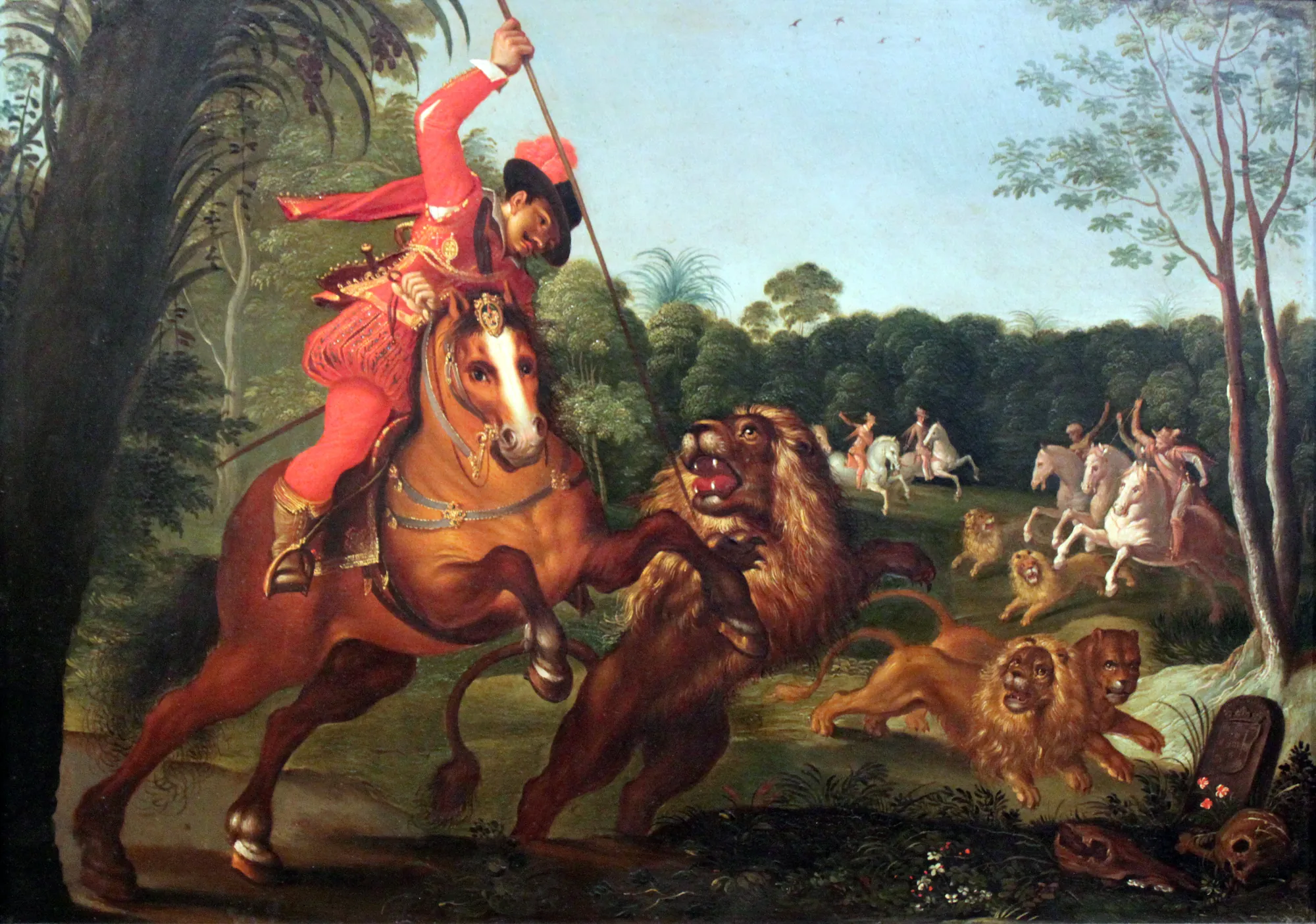 Lion Hunt of Wolfgang Holzschuher