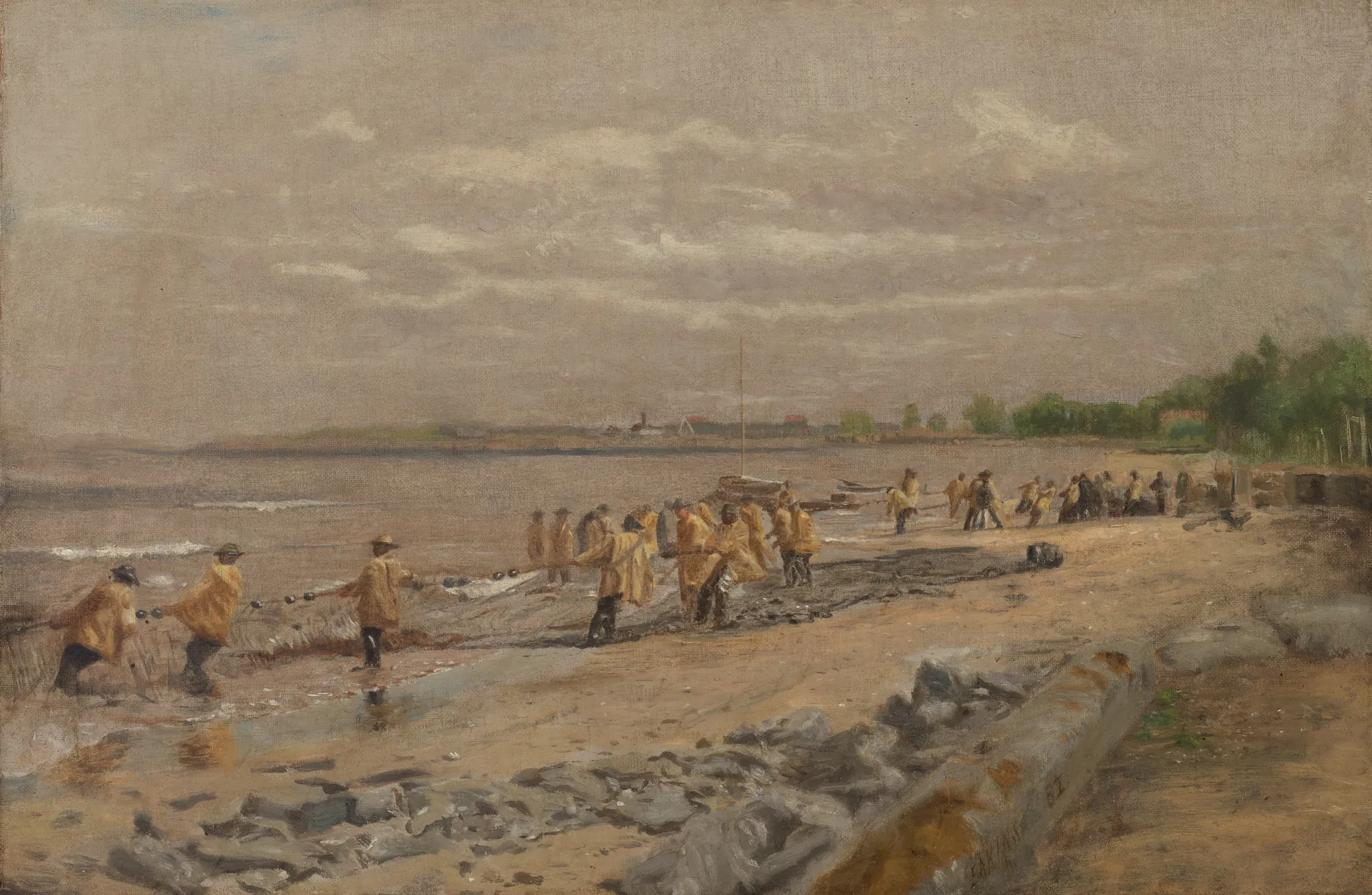 Hauling the Seine