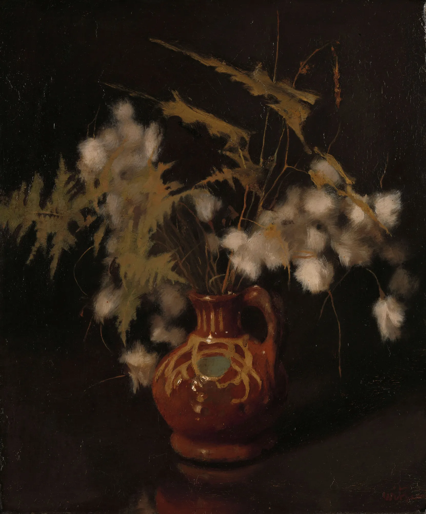 Fluffy Flowers in a Jug