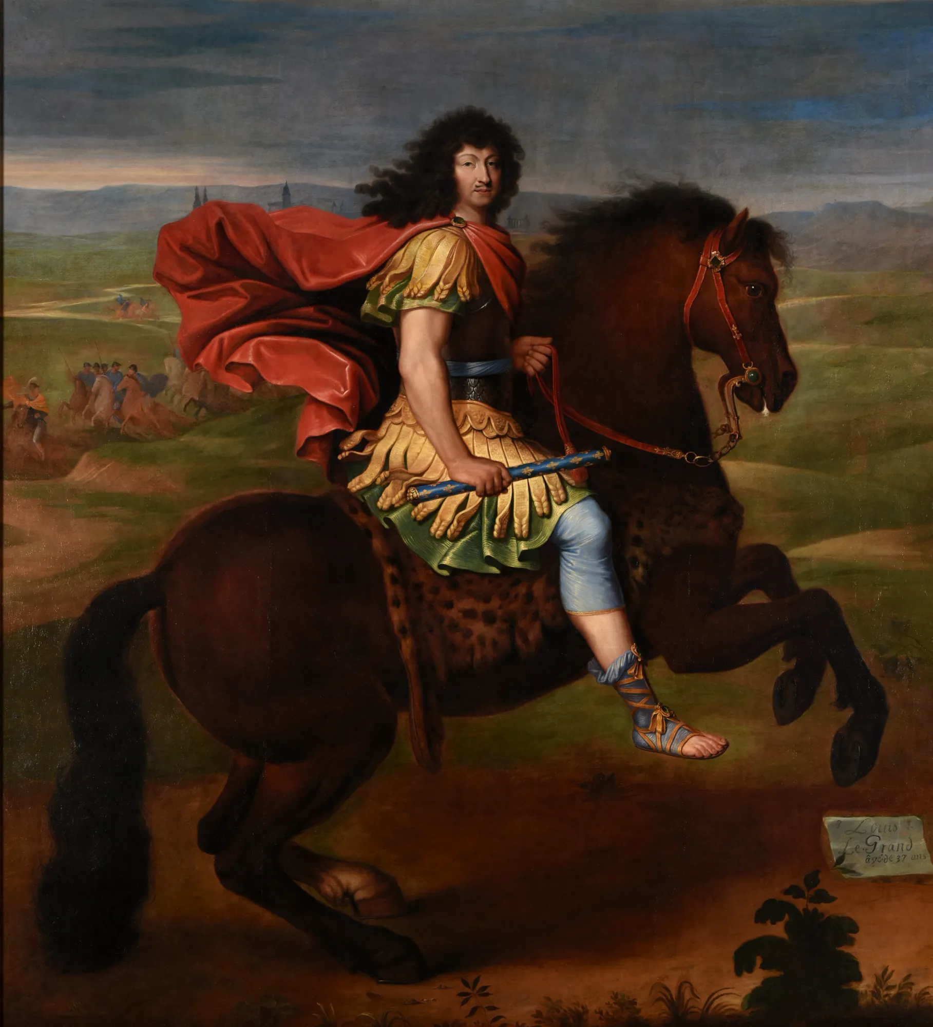 Louis XIV on Horseback