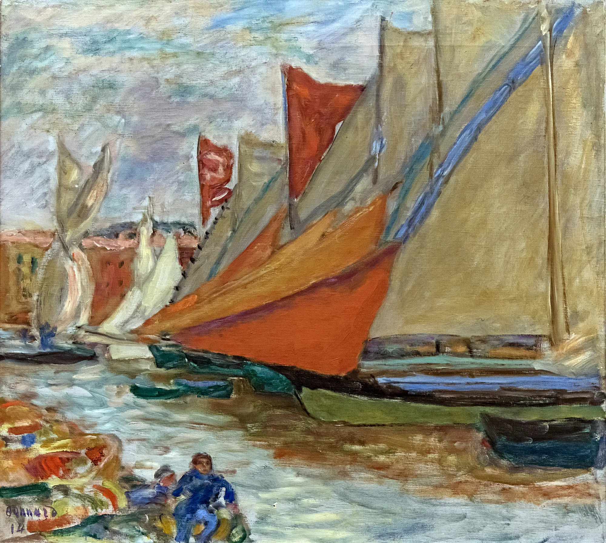 Voiliers au sec (Cannes)