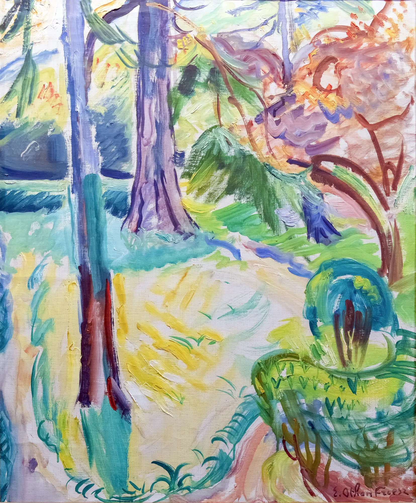Jardin à Honfleur