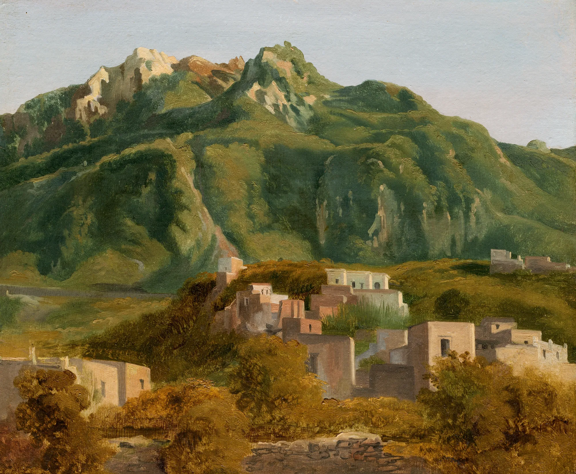 Village on the Island of Ischia