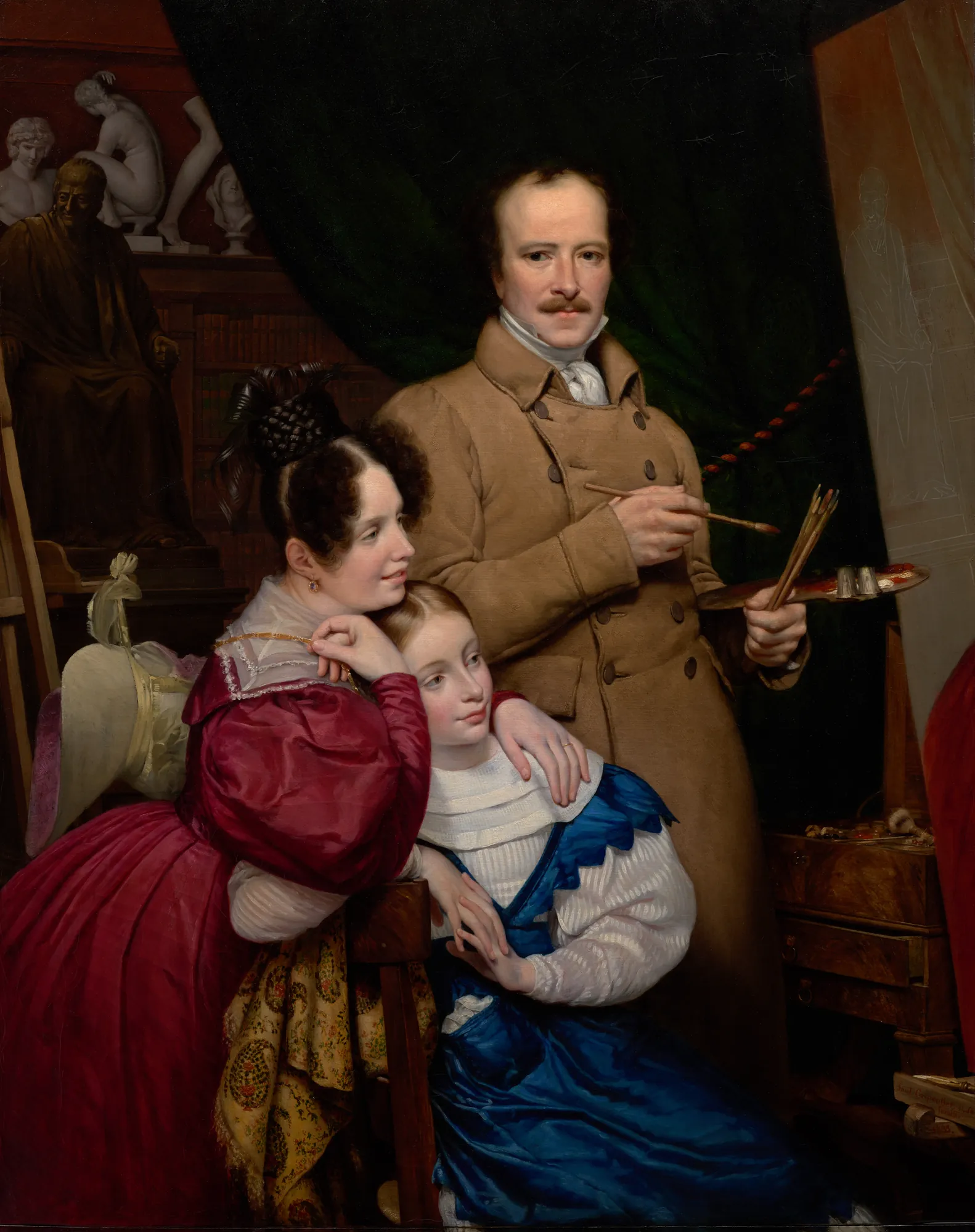 Self-Portrait with Family in the Artist’s Studio