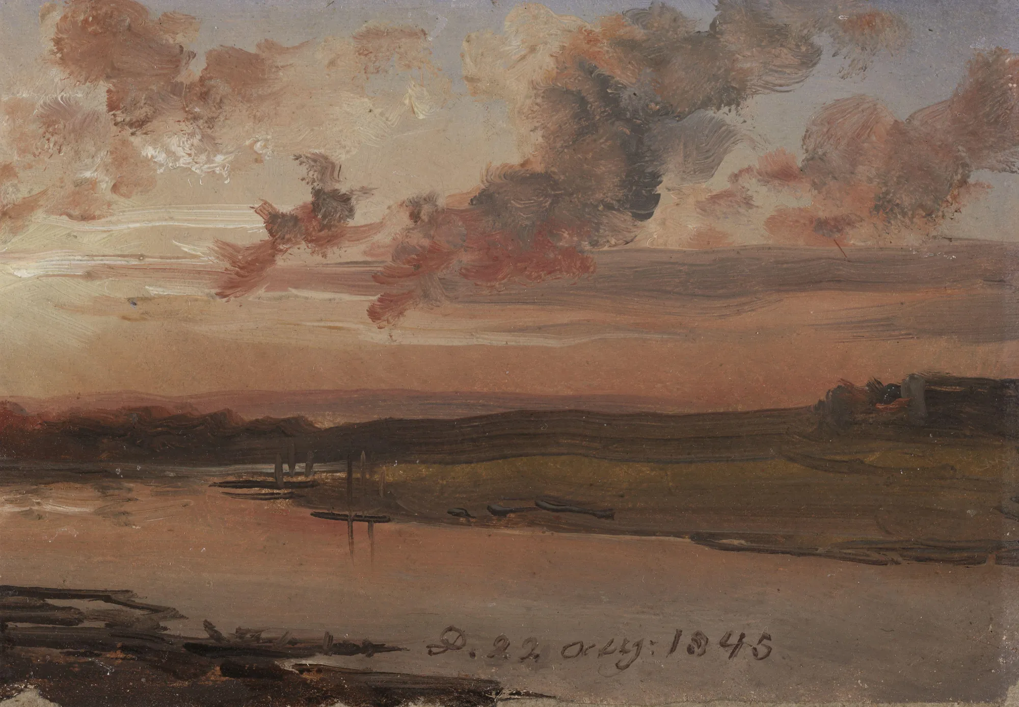 The Elbe in the Evening