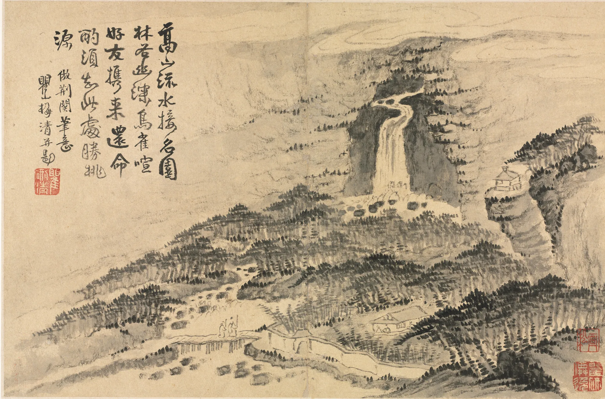 Landscape after Styles of Old Masters