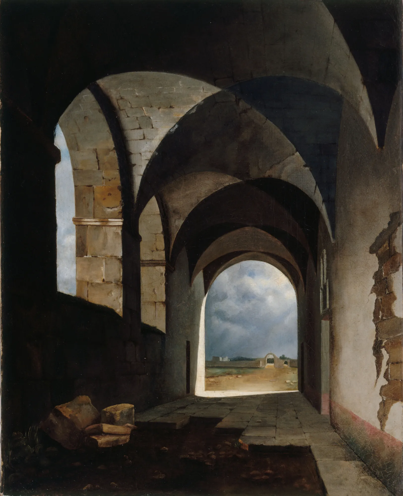 Light Effect in the Ruins