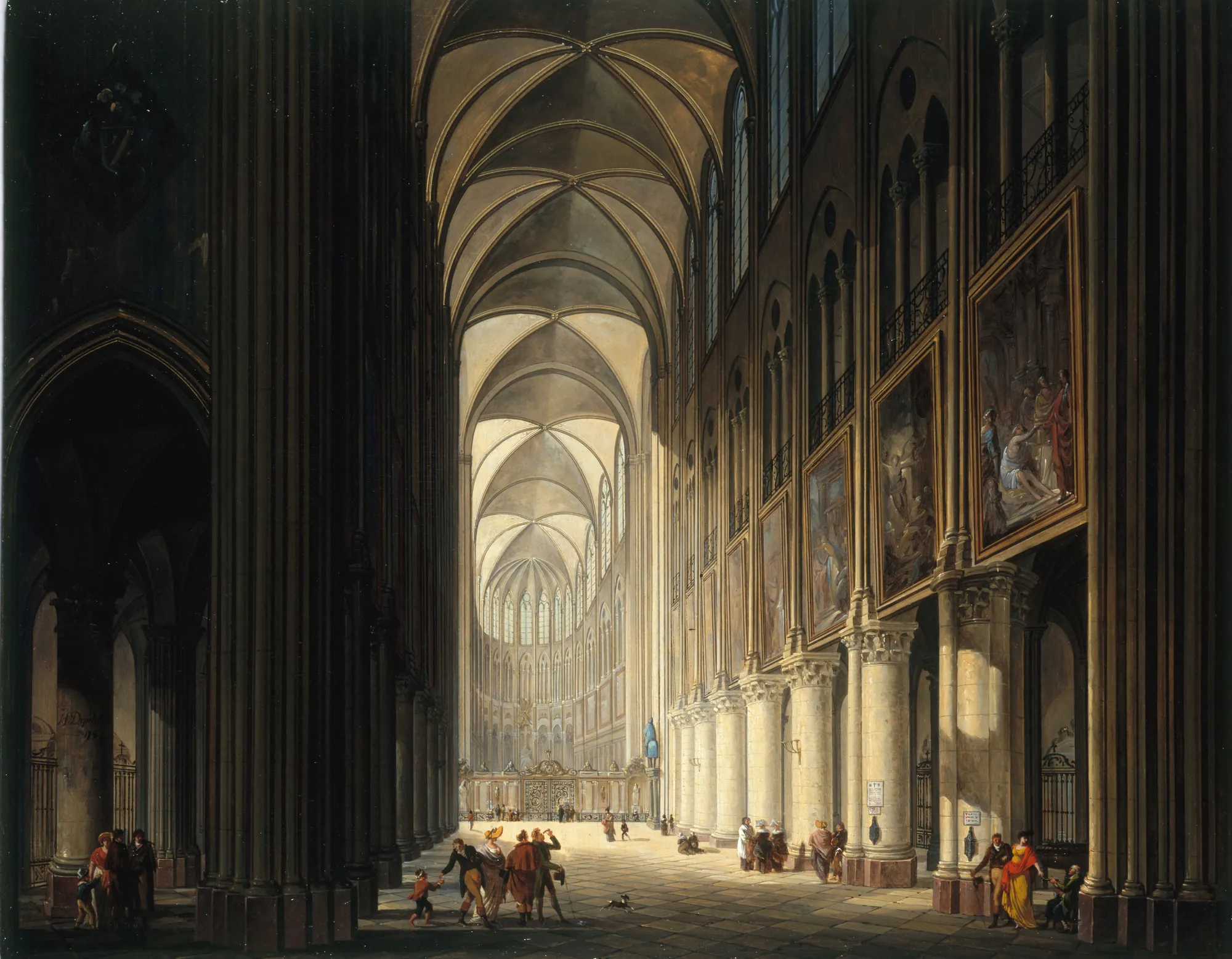 Interior View of Notre-Dame, 1789